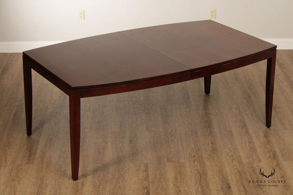 Stickley Metropolitan Collection Solid Cherry Boat-Shaped Dining Table