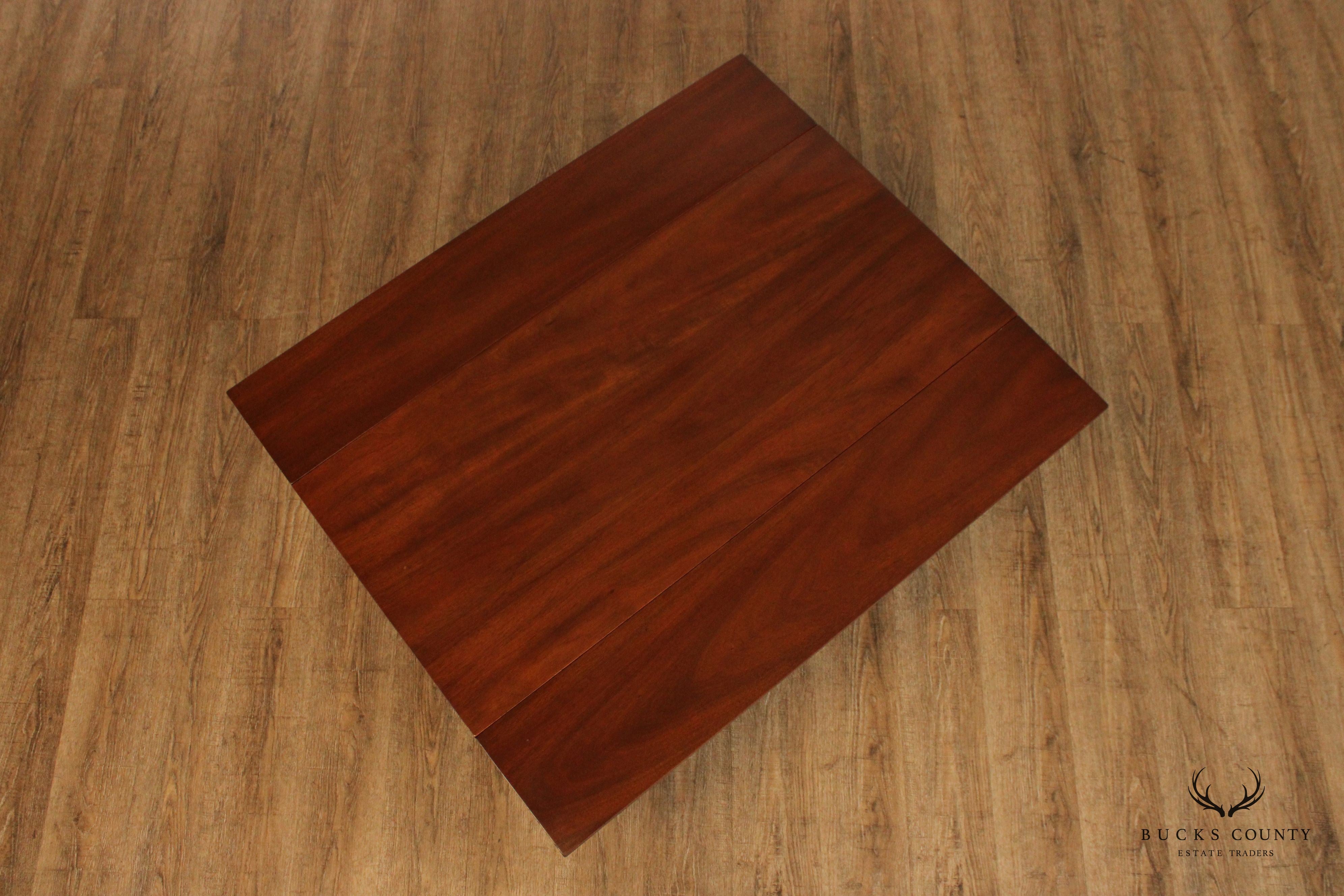 Kittinger Williamsburg Adaptation Mahogany Drop Leaf Coffee Table