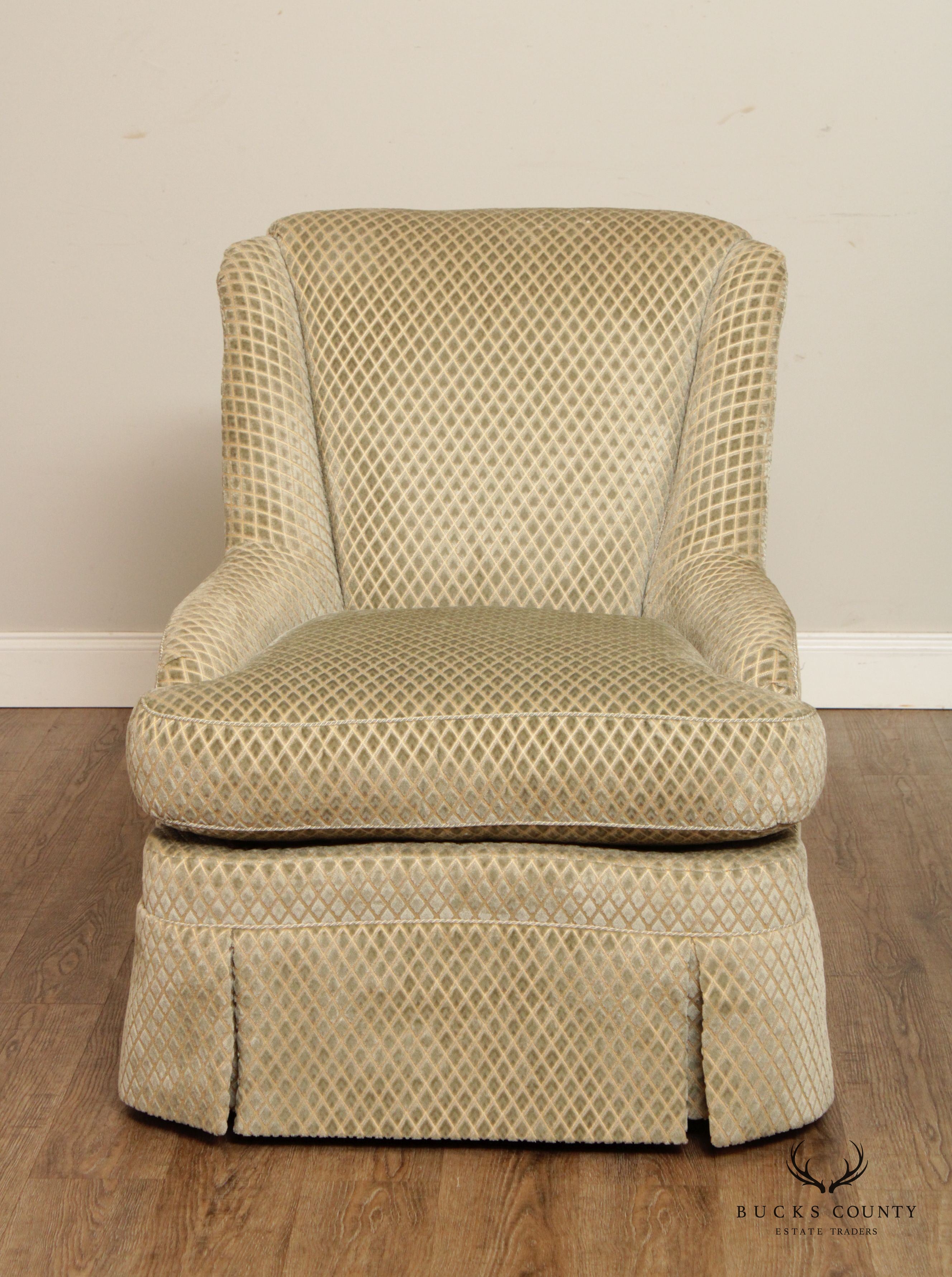 Southwood Pair of Custom Upholstered Host Lounge Chairs