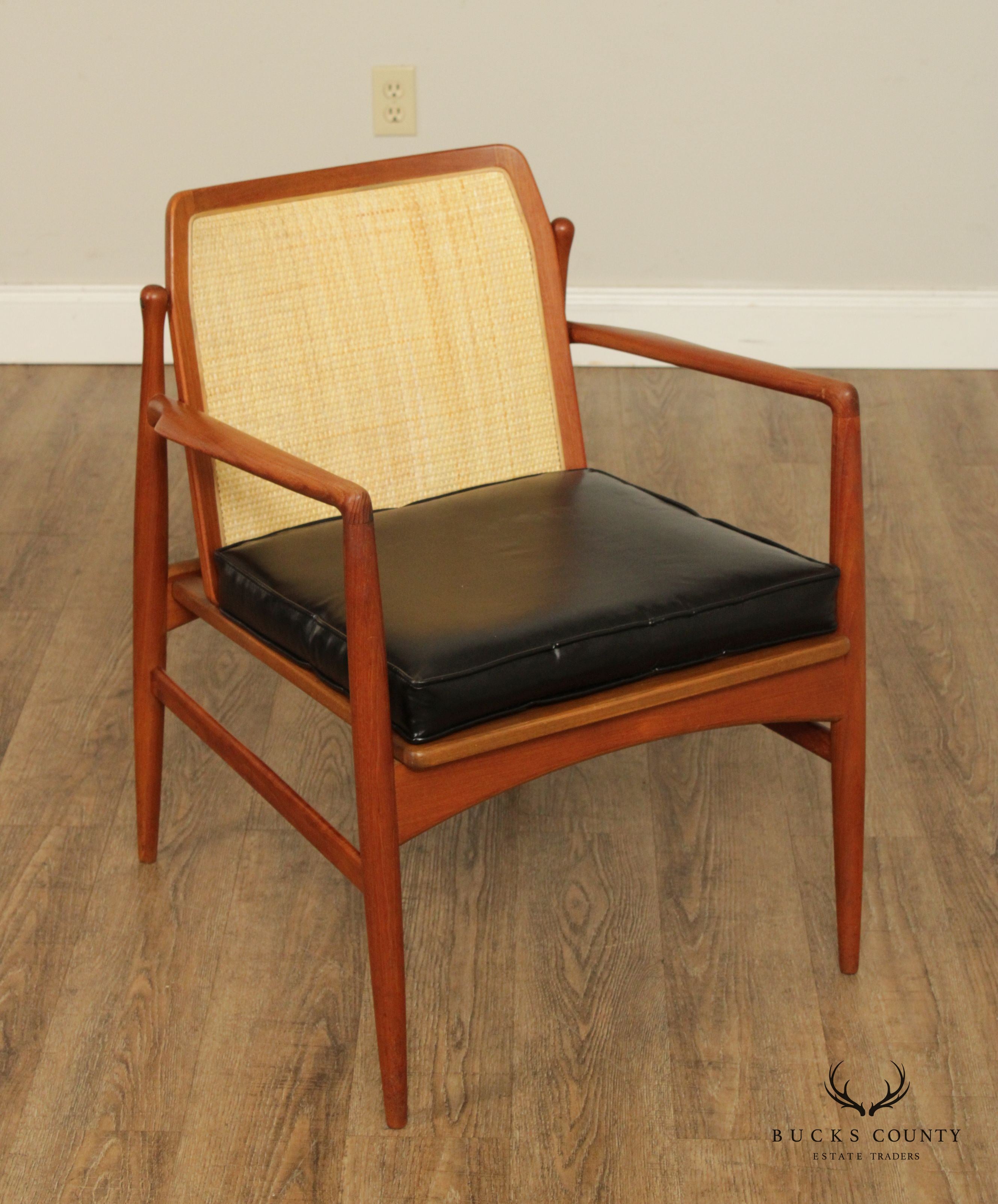 Ib-Kofod Larsen for Selig Danish Modern Teak Lounge Chair