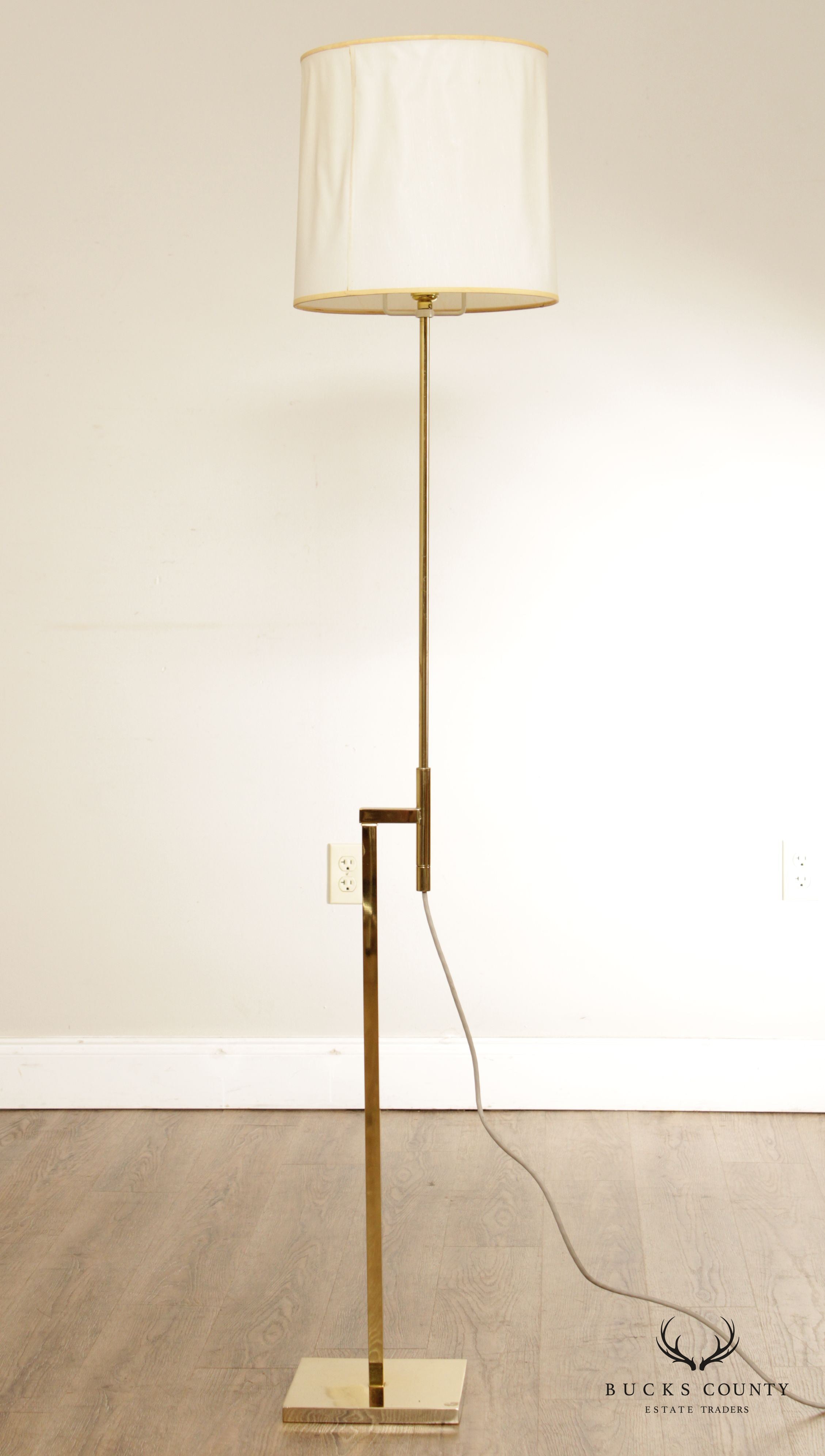 Laurel Lamp Company Mid Century Modern Adjustable Floor Lamp