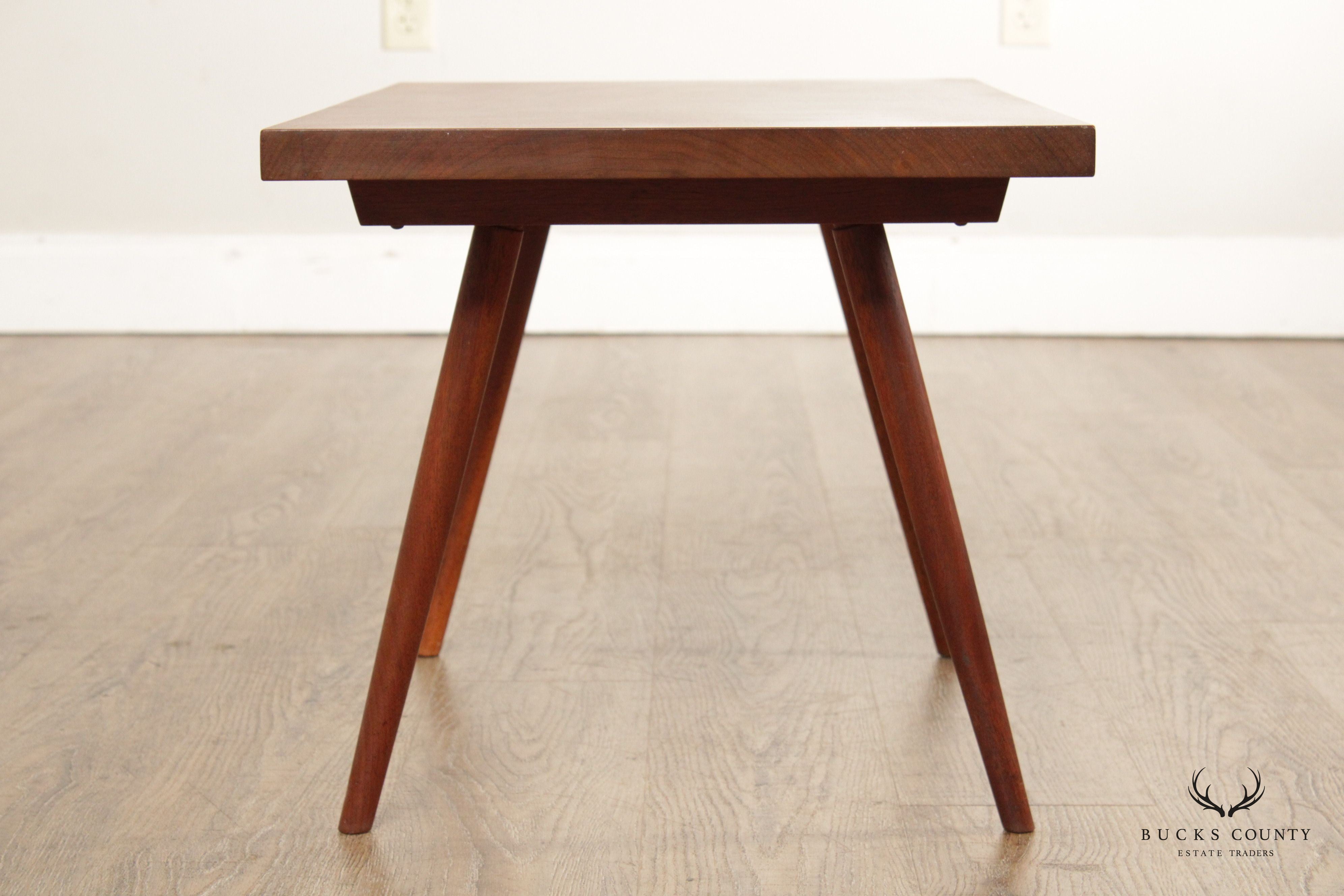 New Hope School Mid Century Walnut Coffee Table