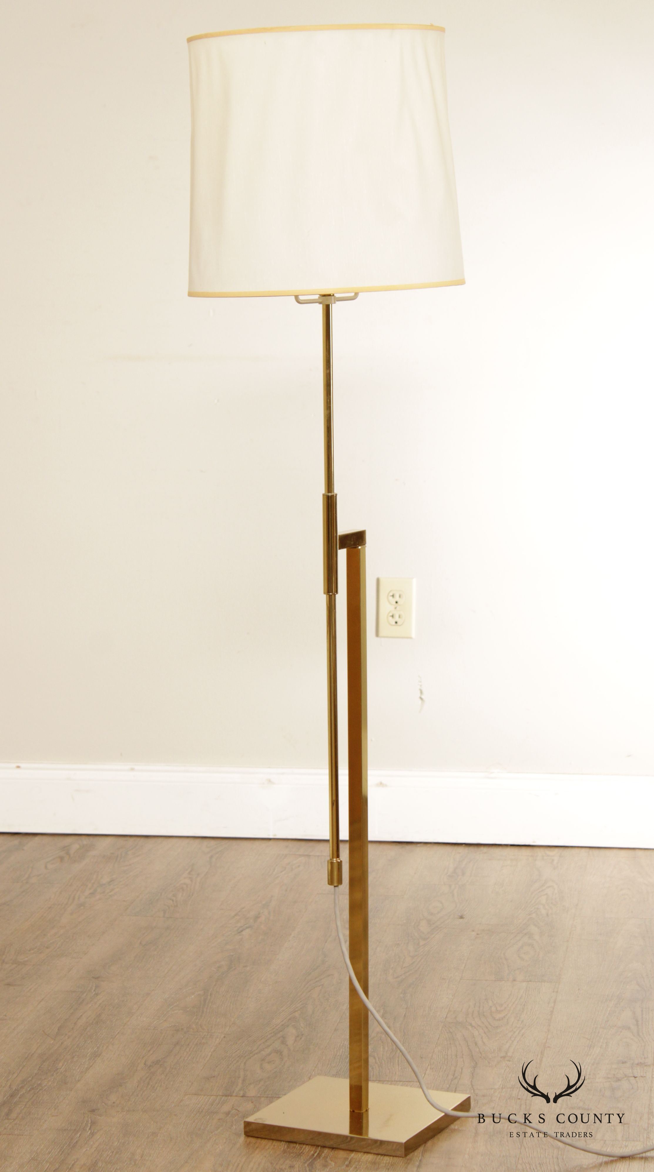 Laurel Lamp Company Mid Century Modern Adjustable Floor Lamp