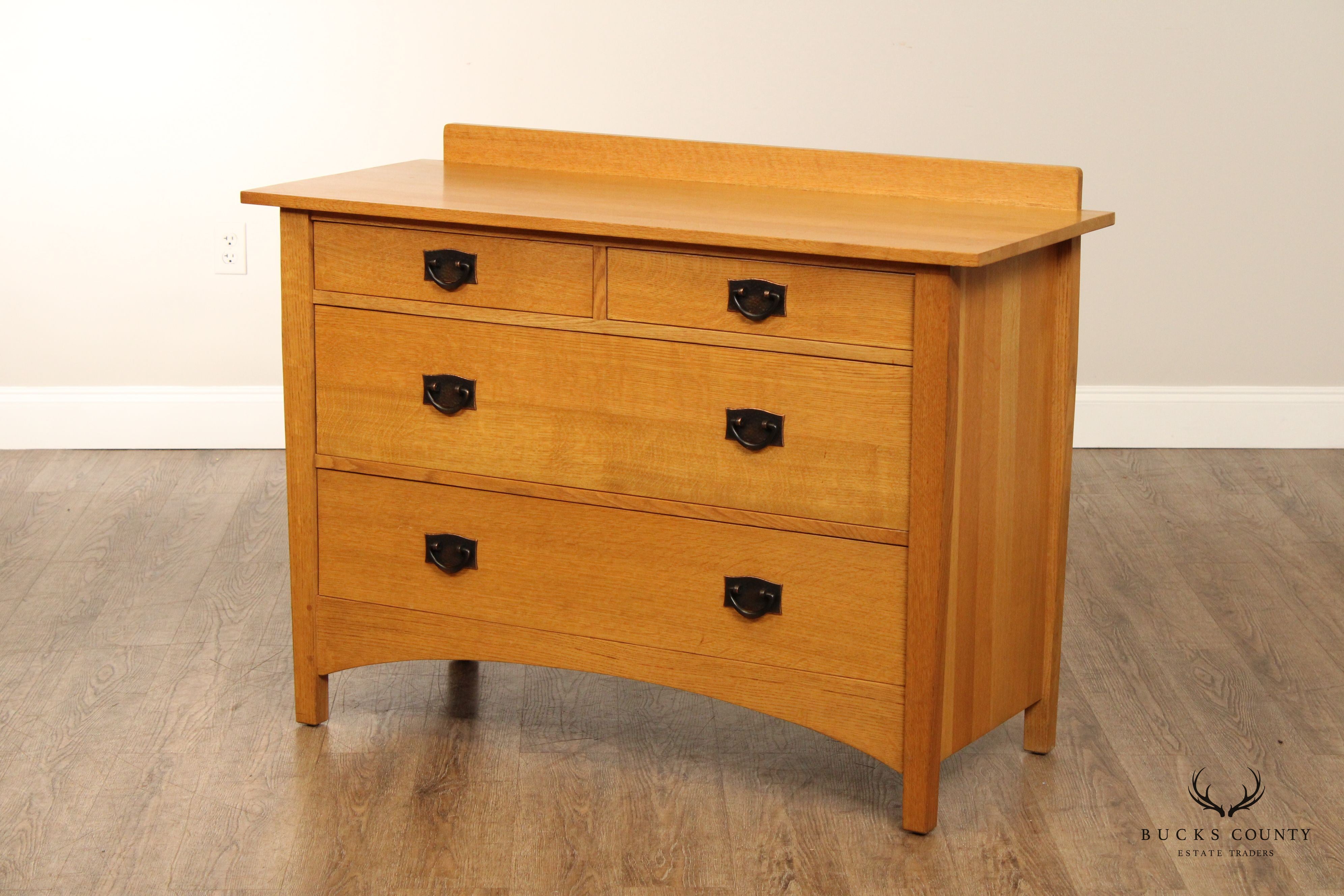 Stickley Mission Collection Harvey Ellis Single Oak Dresser