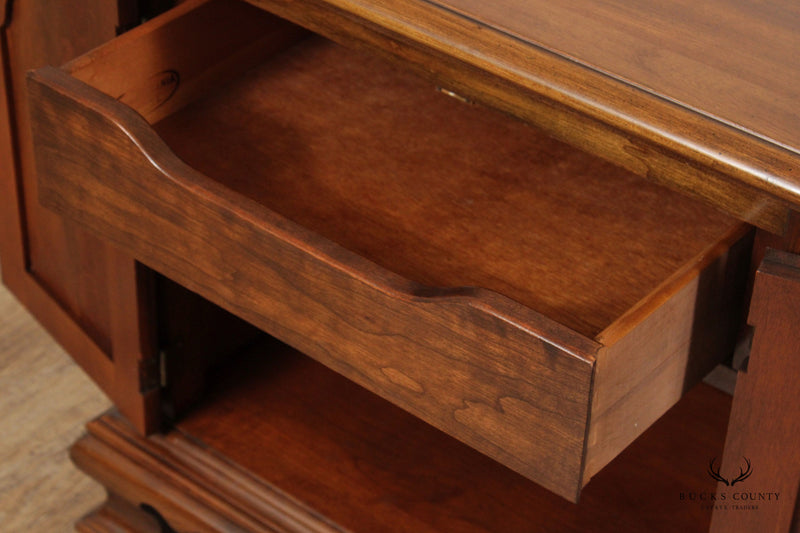 Pennsylvania House Pair Cherry Cabinet Nightstands