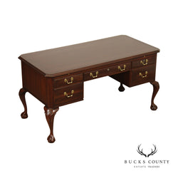 Ethan Allen Georgian Court Chippendale Style Ball and Claw Foot Desk