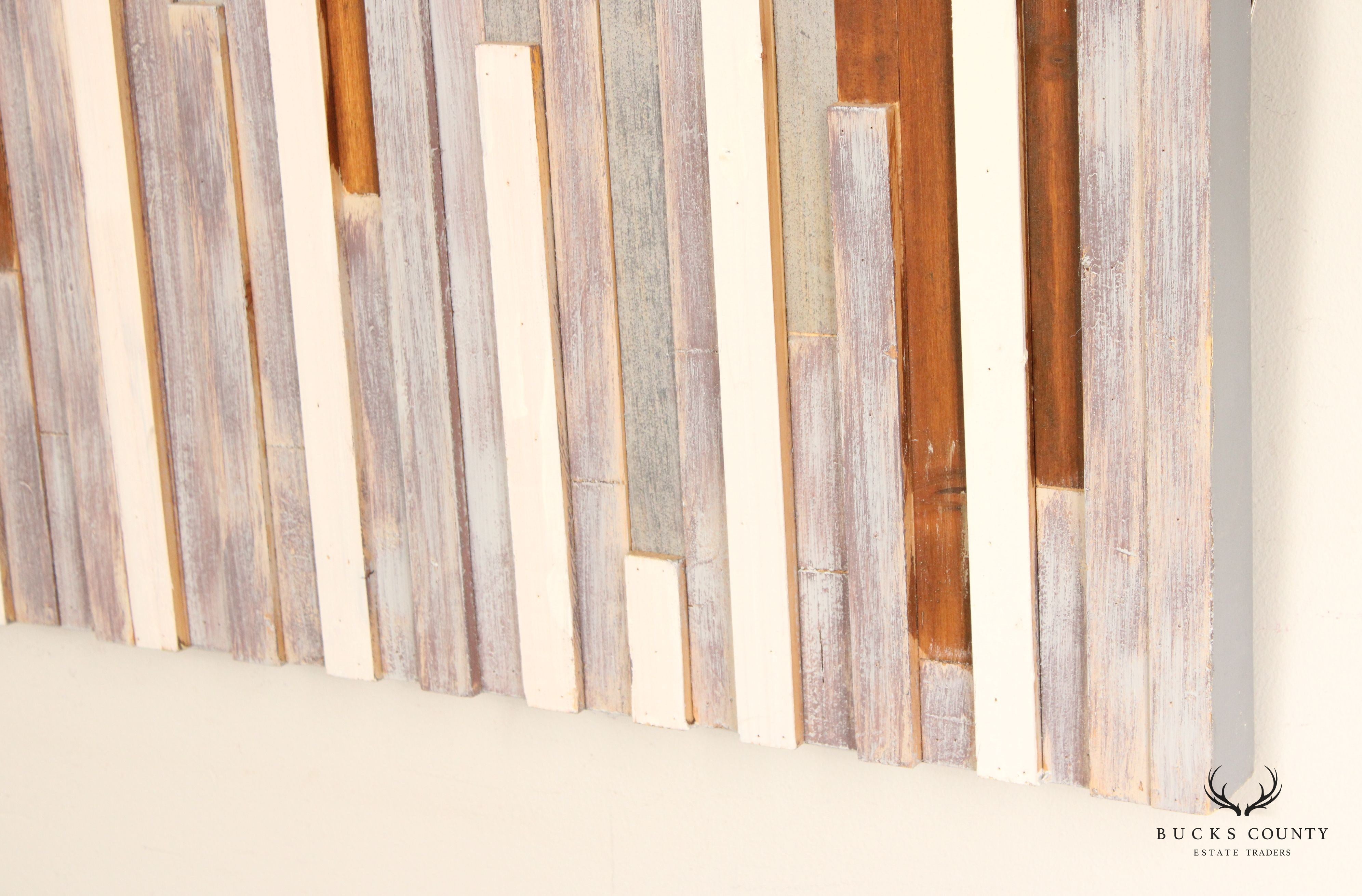 Postmodern Reclaim Wood Decorative Wall Panel