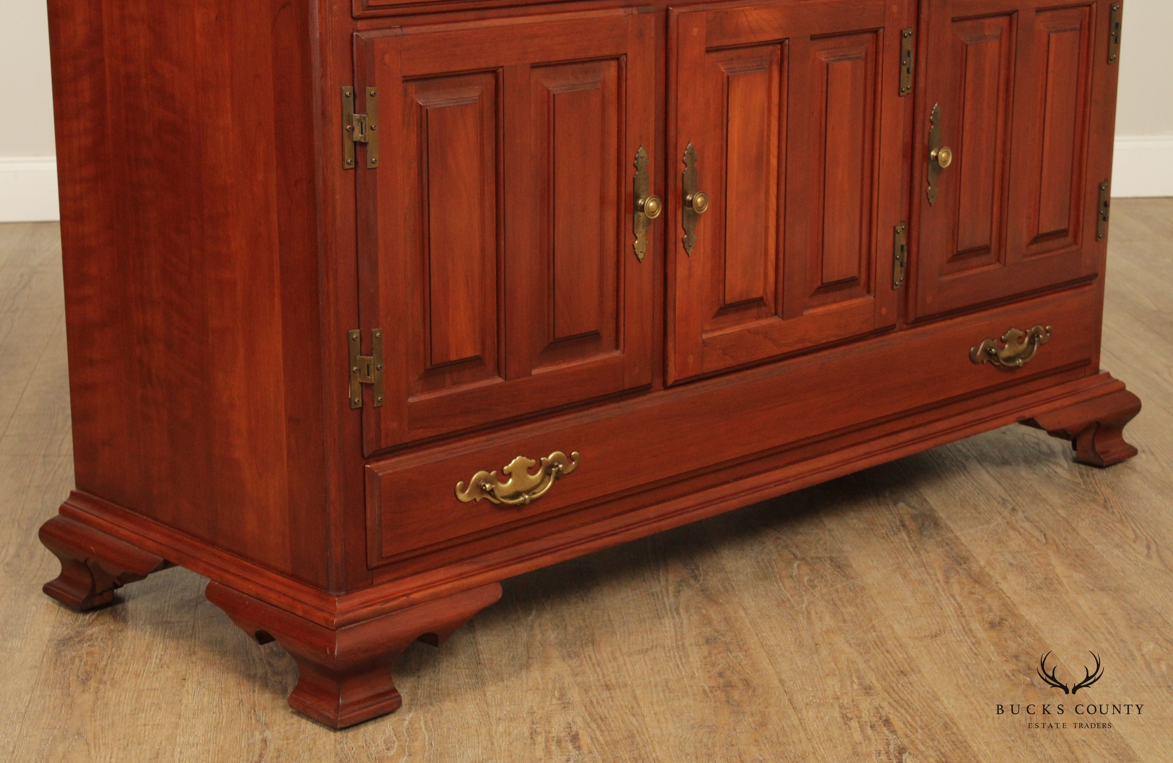 Harden American Colonial Style Cherry Cabinet Sideboard