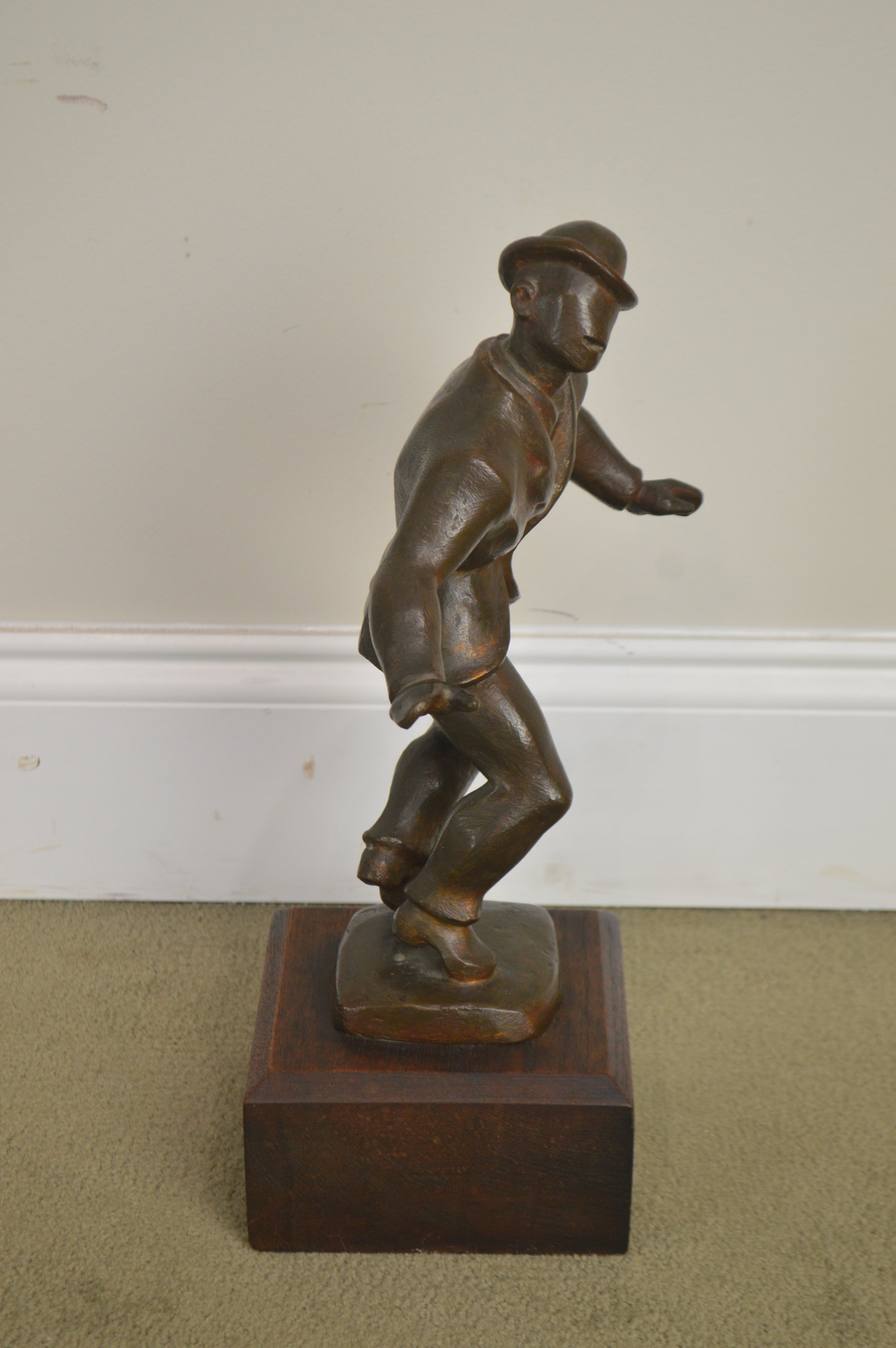 Nat Werner "Bojangles" Bronze Sculpture