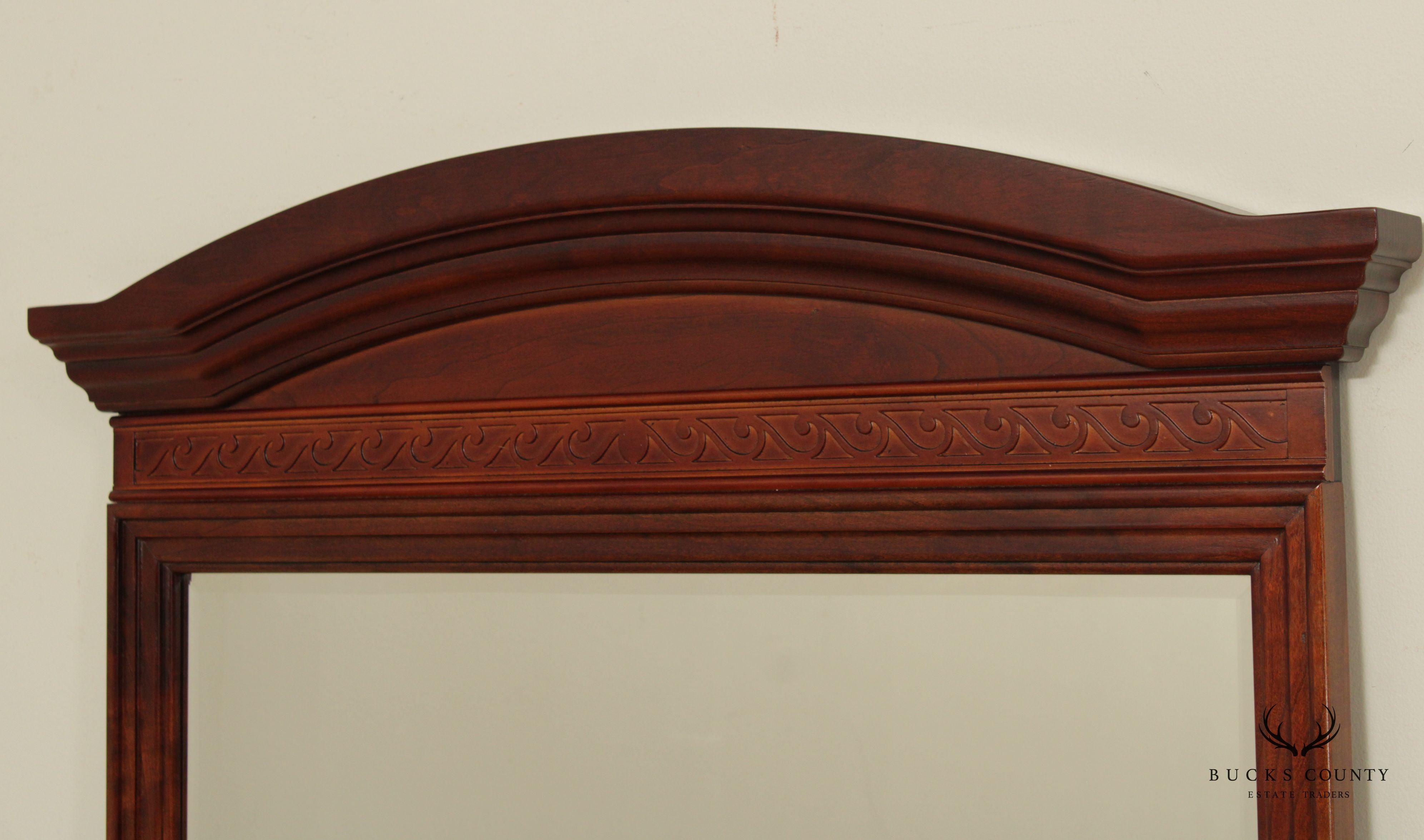 Pennsylvania House Cherry Frame Dresser or Over-Mantel Wall Mirror