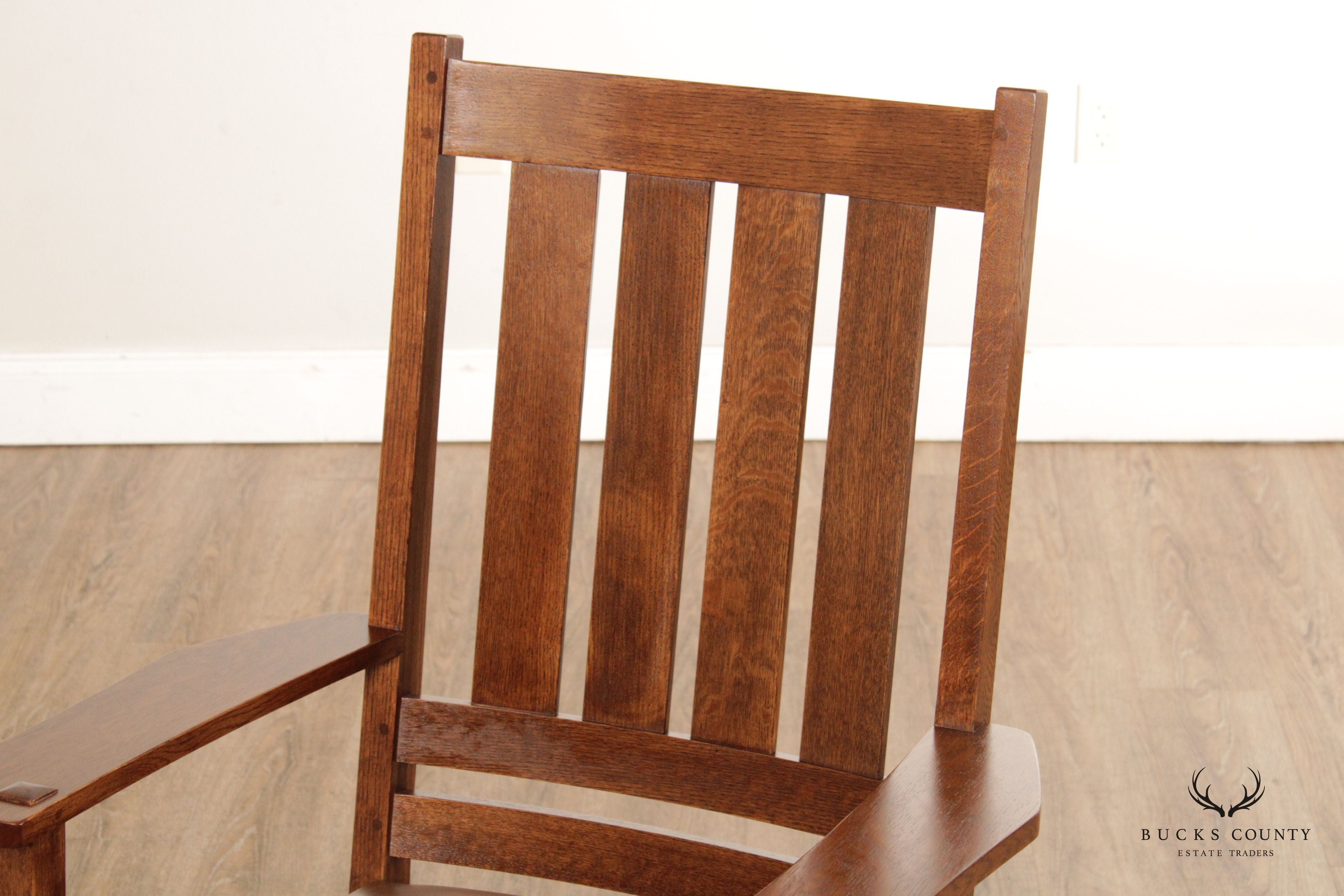 Stickley Mission Collection Oak Chapel Street Rocker