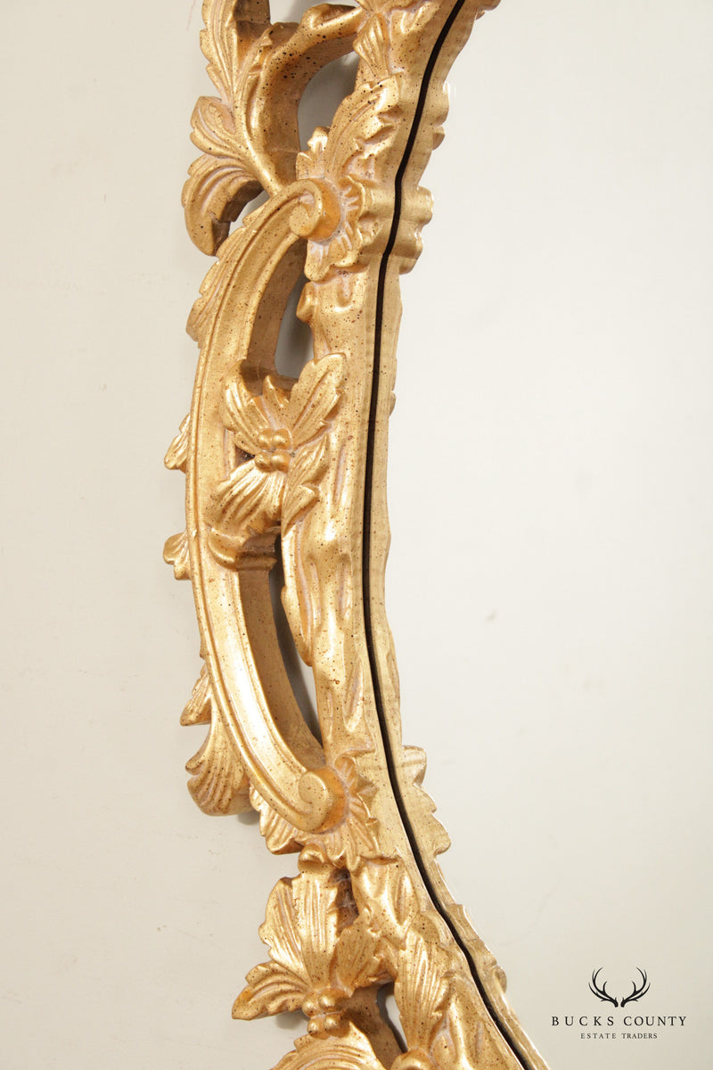 Italian Rococo Style 'Grand Contessa' Gilt Frame Wall Mirror