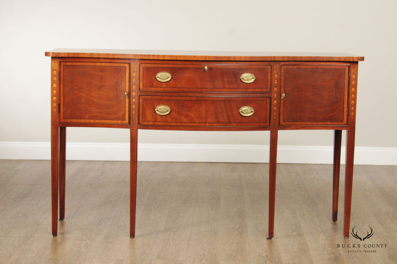 Ethan Allen 18th Century Collection Inlaid Mahogany Sideboard