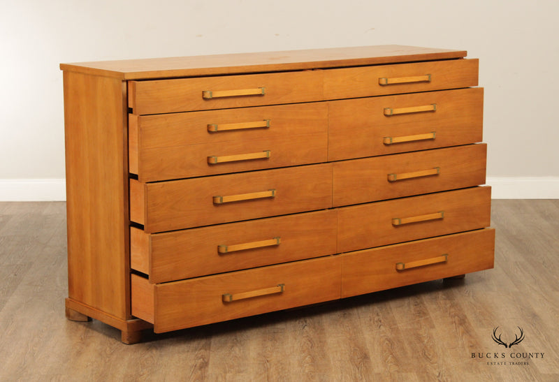 John Widdicomb Mid Century Modern Large 10 Drawer Dresser