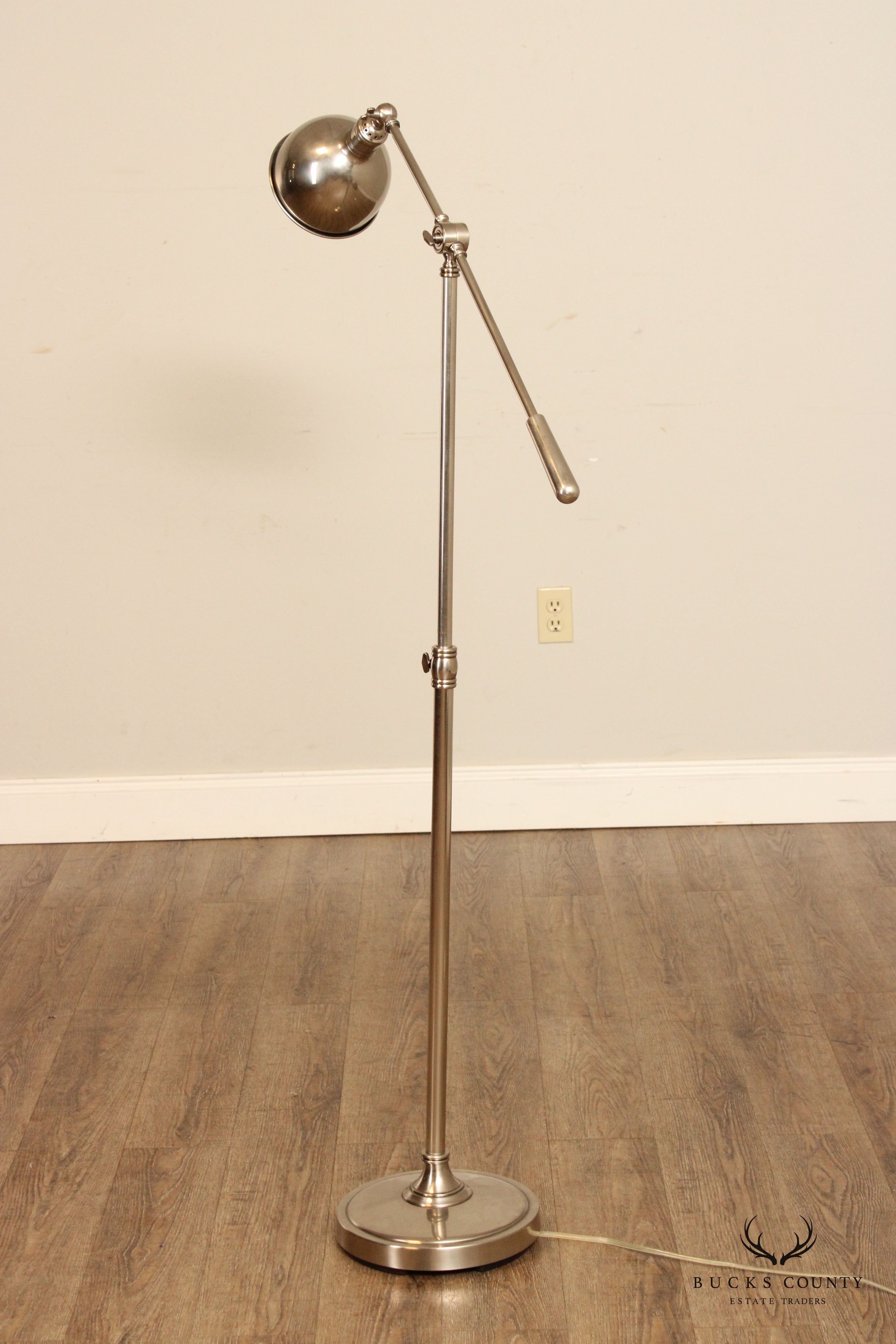 Industrial Style Metal Adjustable Task Floor Lamp