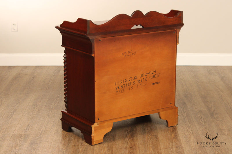 Lexington Furniture 'Vestiges' Pair of Mahogany Nightstands