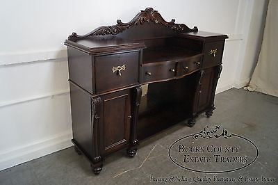 Classical Style Mahogany Sideboard by Stanley