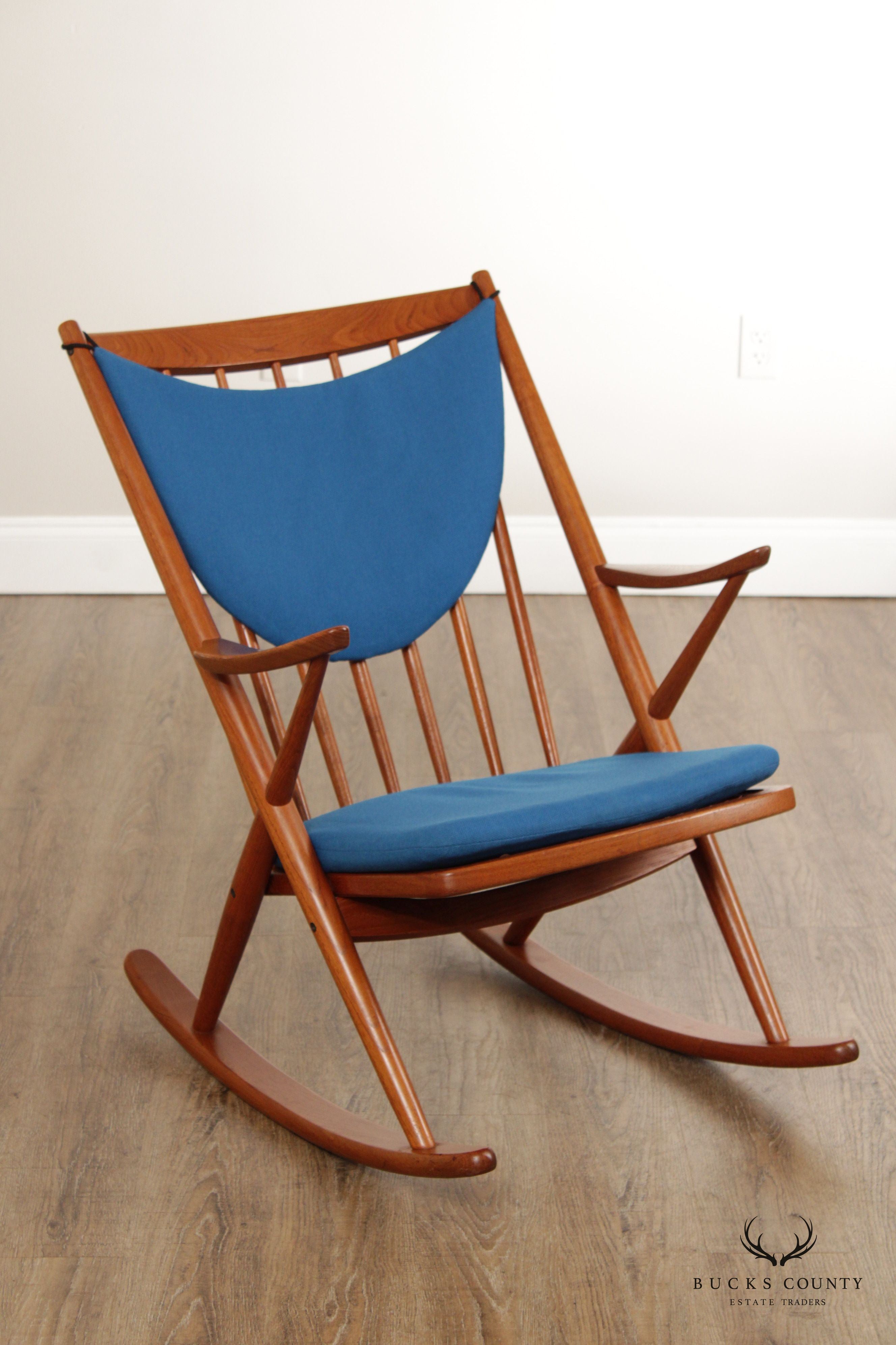 Bramin Møbler Danish Modern Teak Rocker