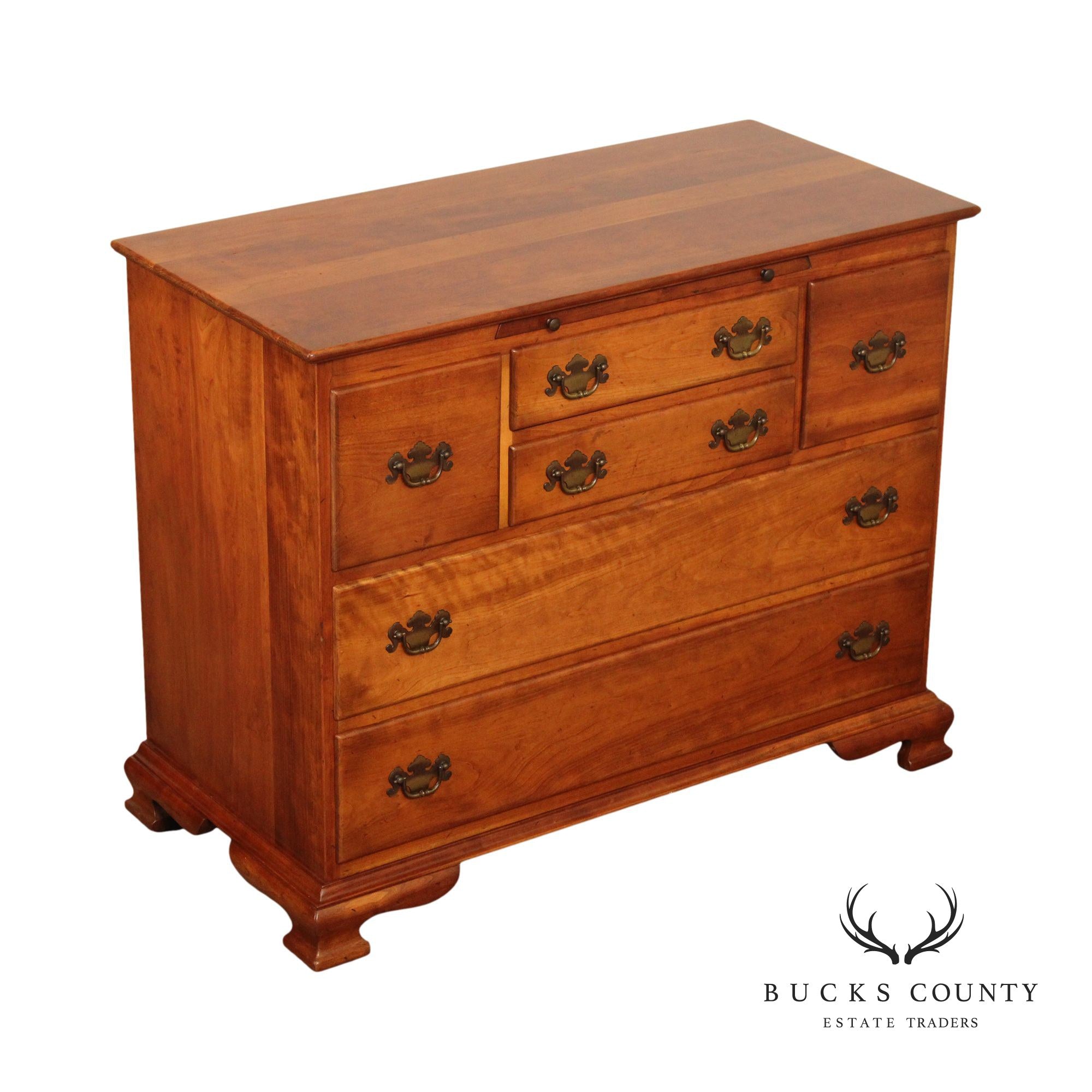 Stickley Early American Style Cherry Chest of Drawers