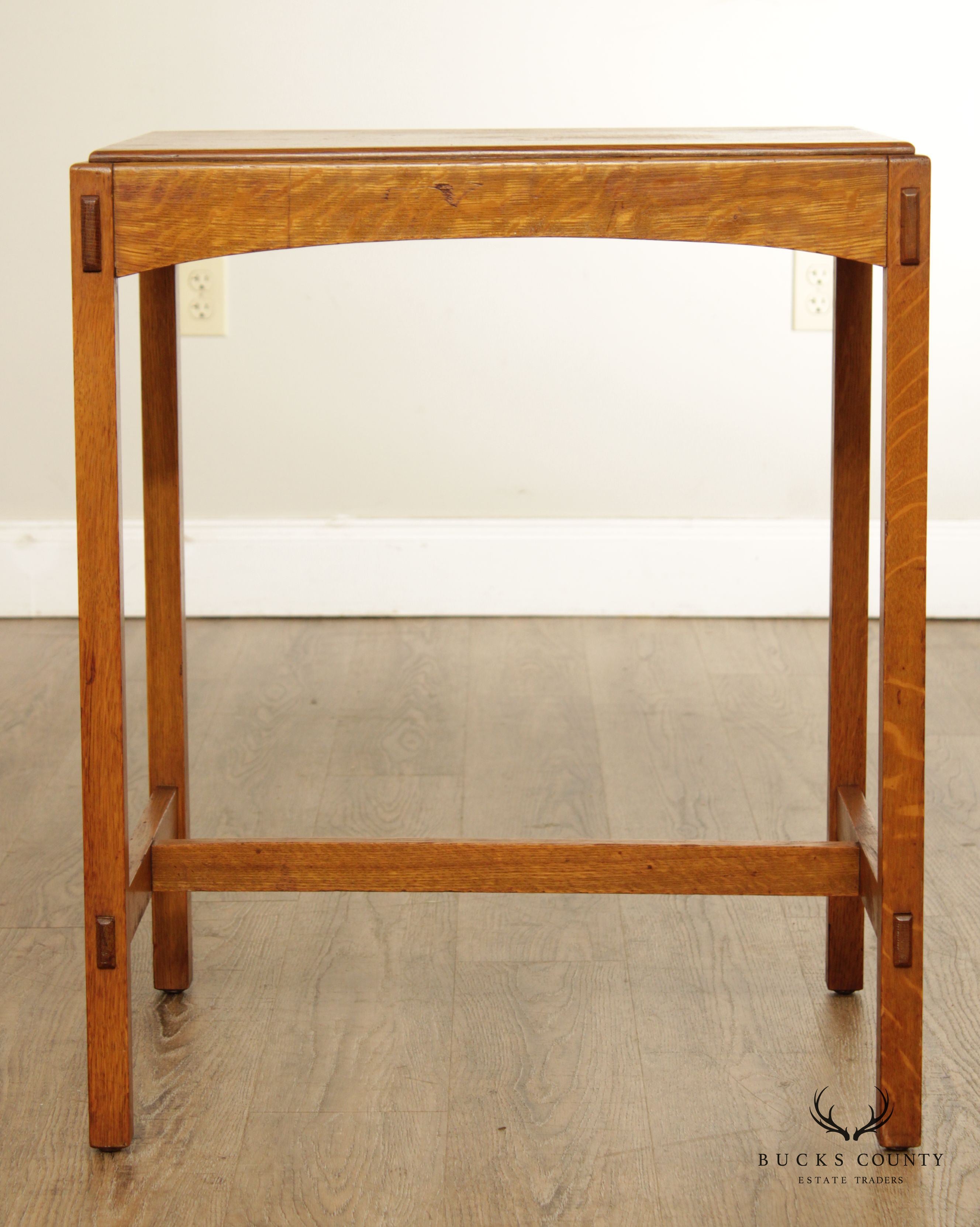 Limbert Antique Arts & Crafts Mission Oak Table