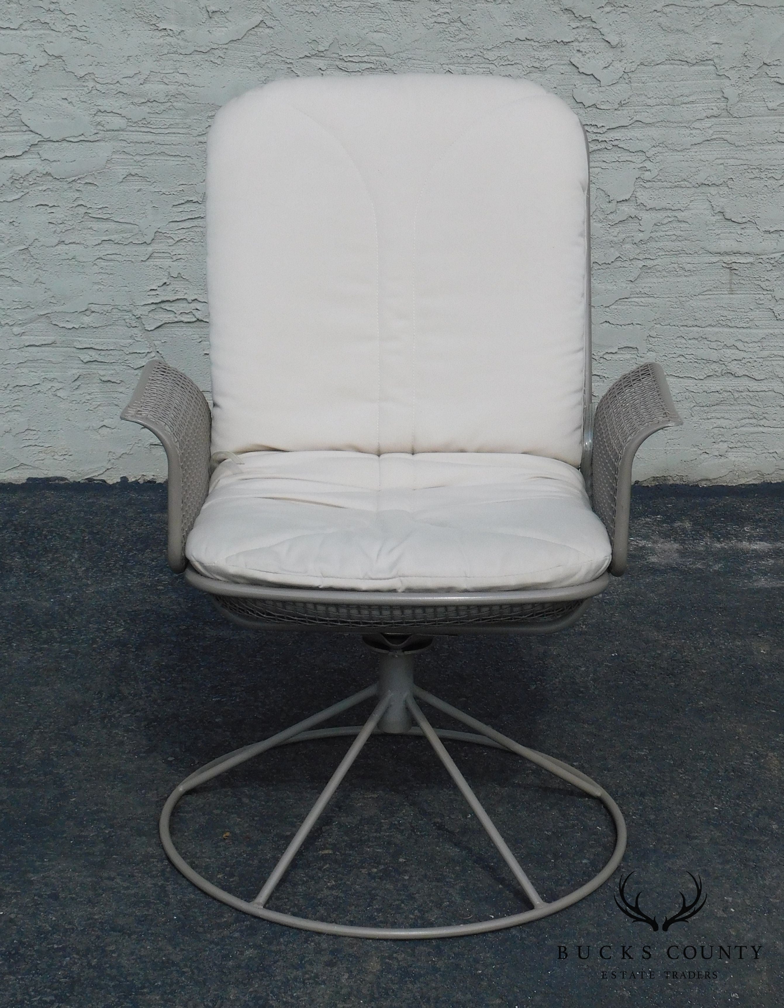 Woodard Sculptura Swivel Rocking Patio Armchair