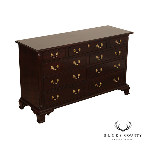 Stickley Chippendale Style Mahogany Chest of Drawers