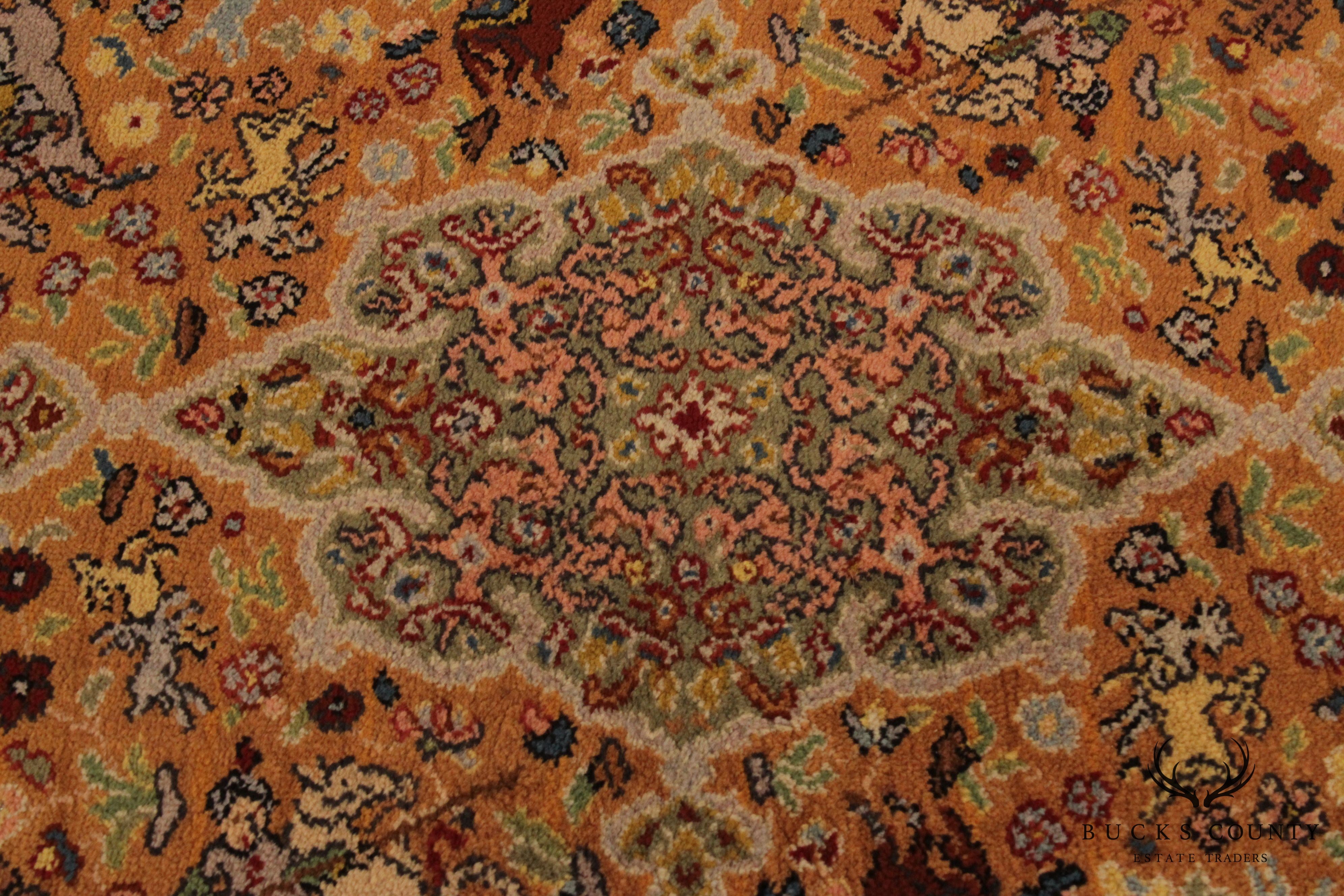 Karastan Persian Tabriz Hunt Scene 6' x 4' Area Rug