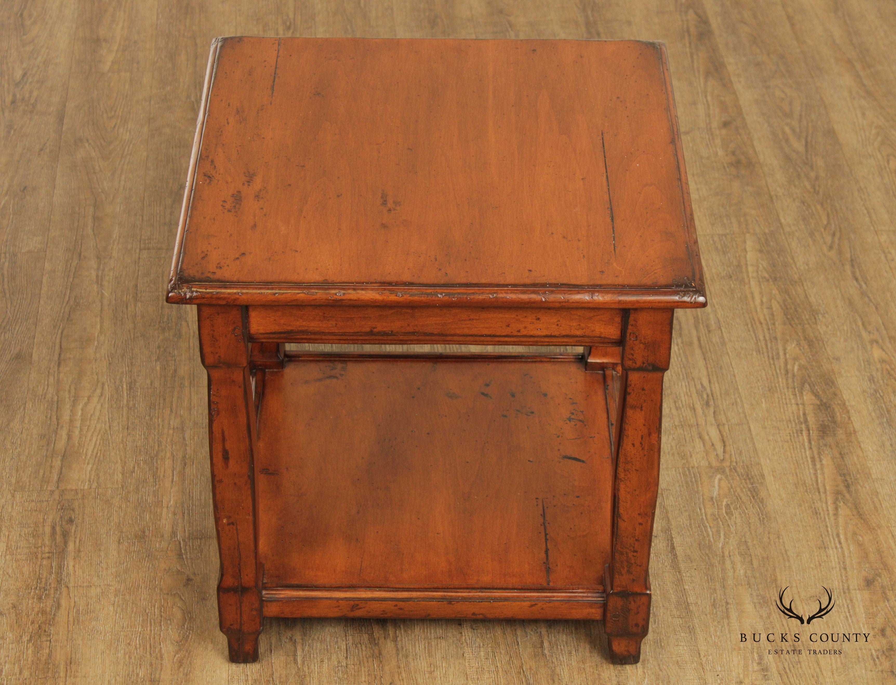 Woodland Furniture Rustic Style End Table