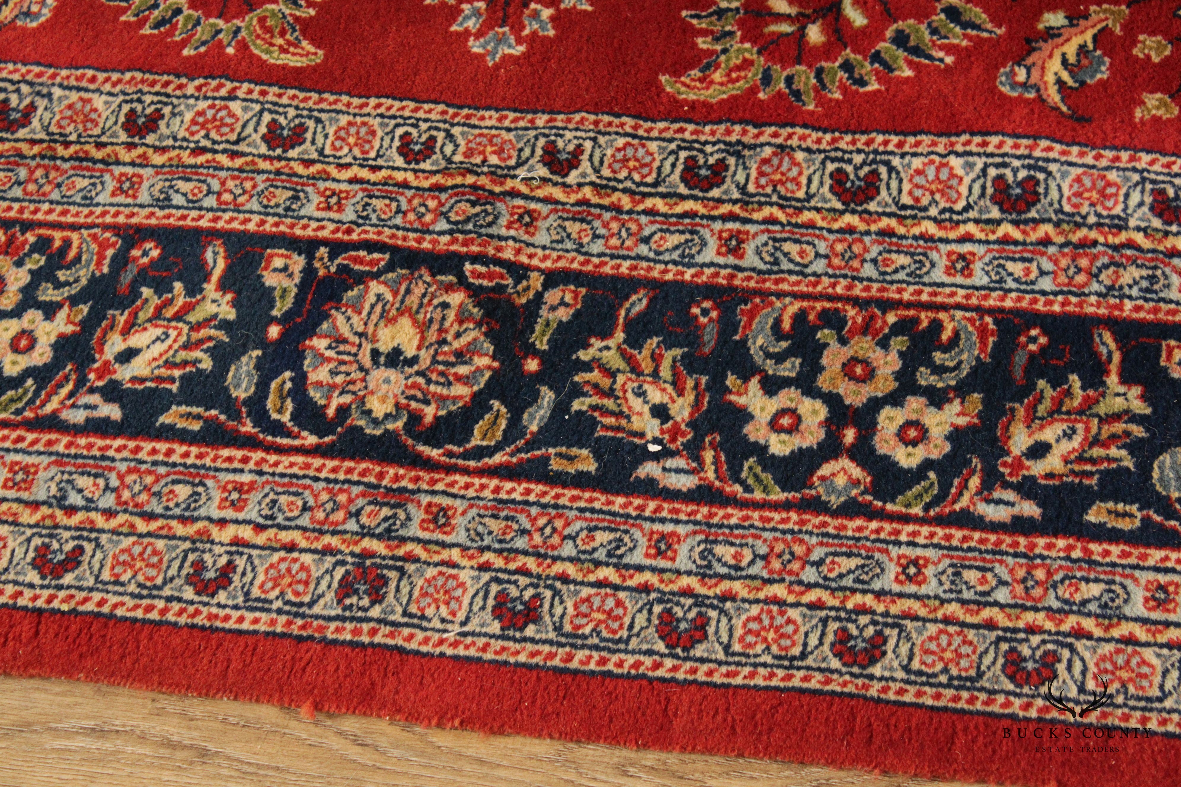 Persian Sarouk Area Rug, 11' x 8'