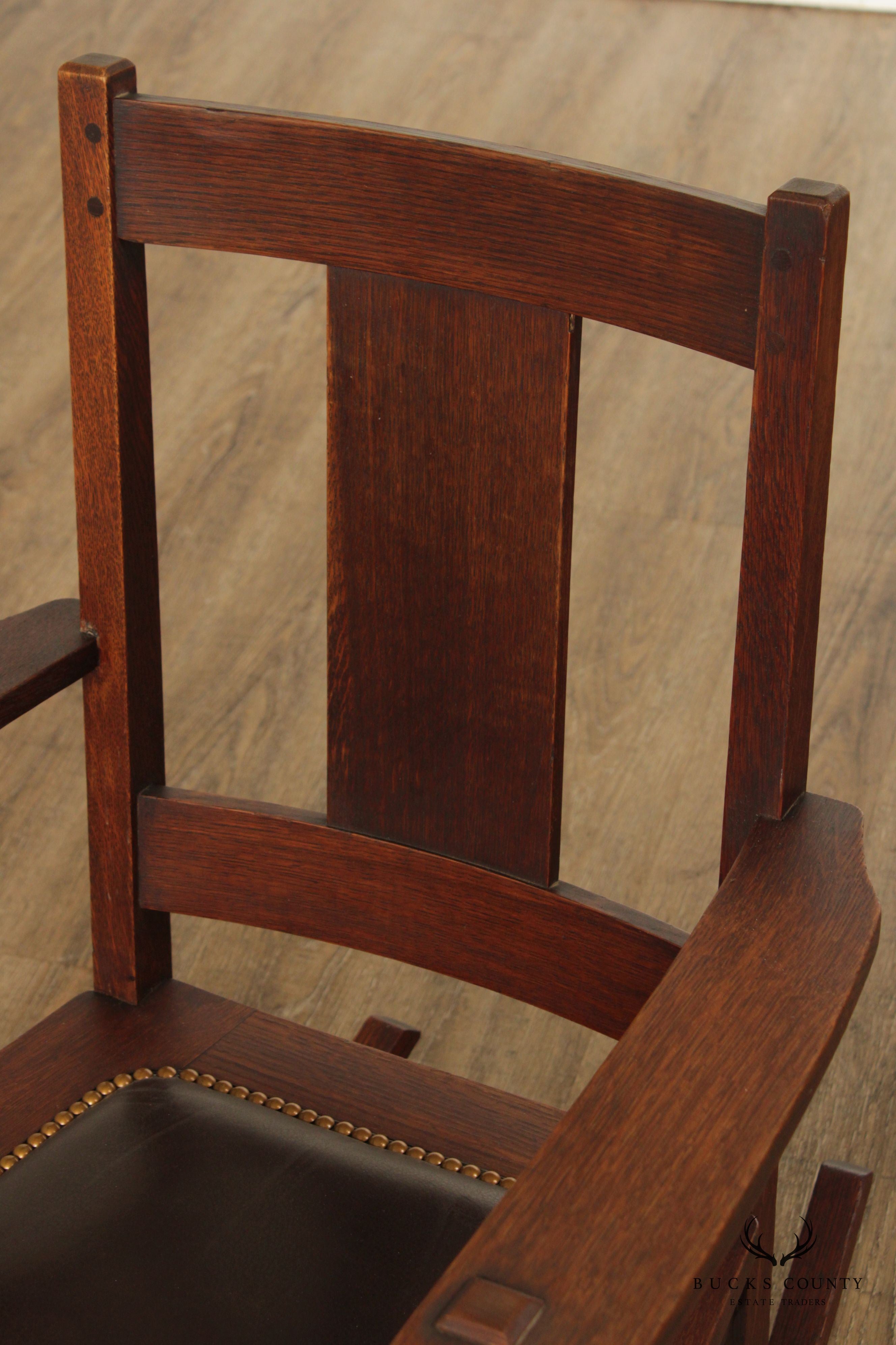 Limbert Antique Mission Oak Rocker