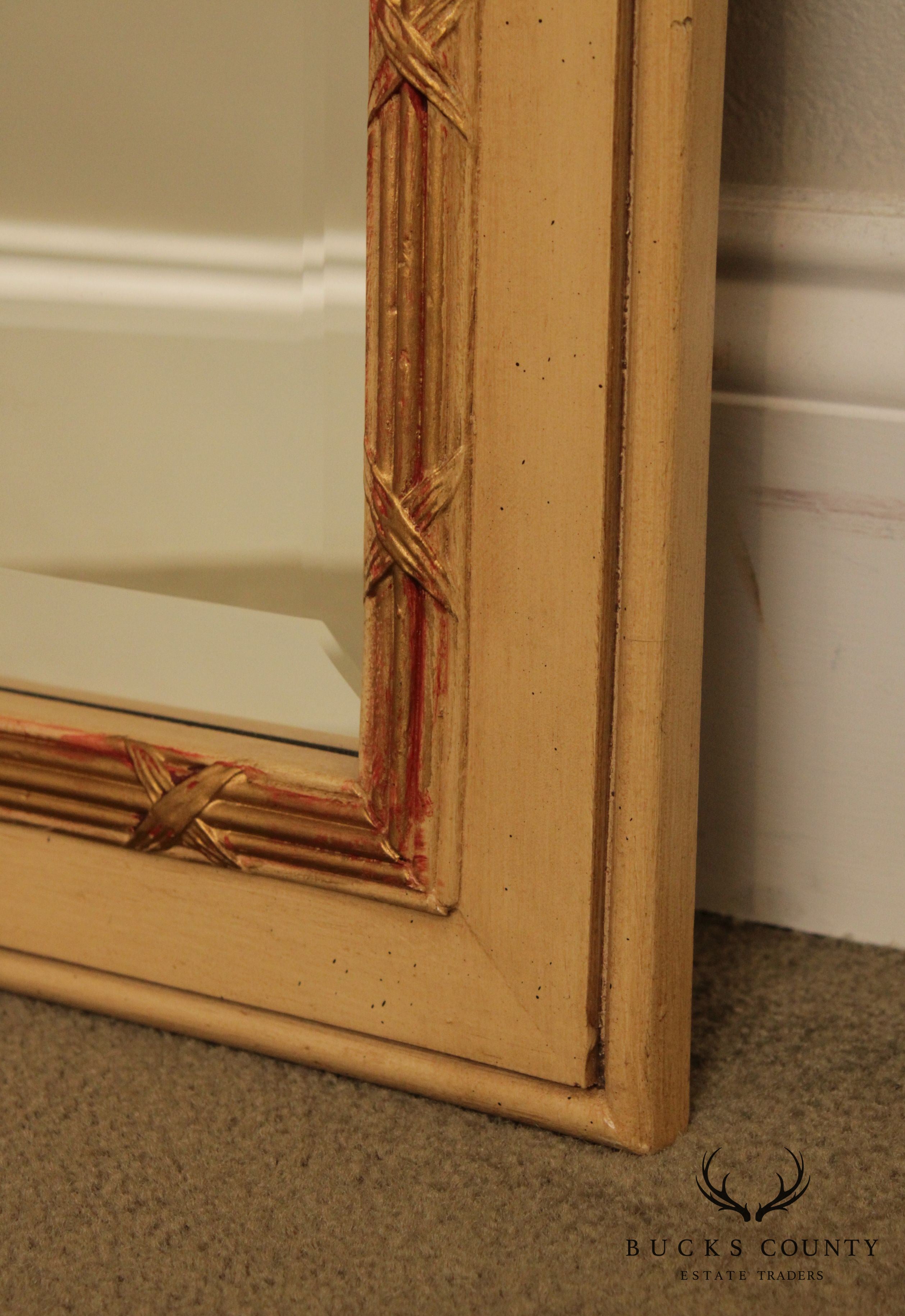 Italian Renaissance Style Painted Wall Mirror