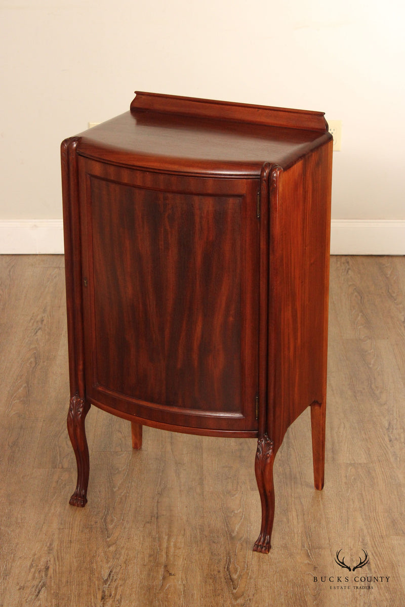 Antique Empire Mahogany Sheet Music Cabinet