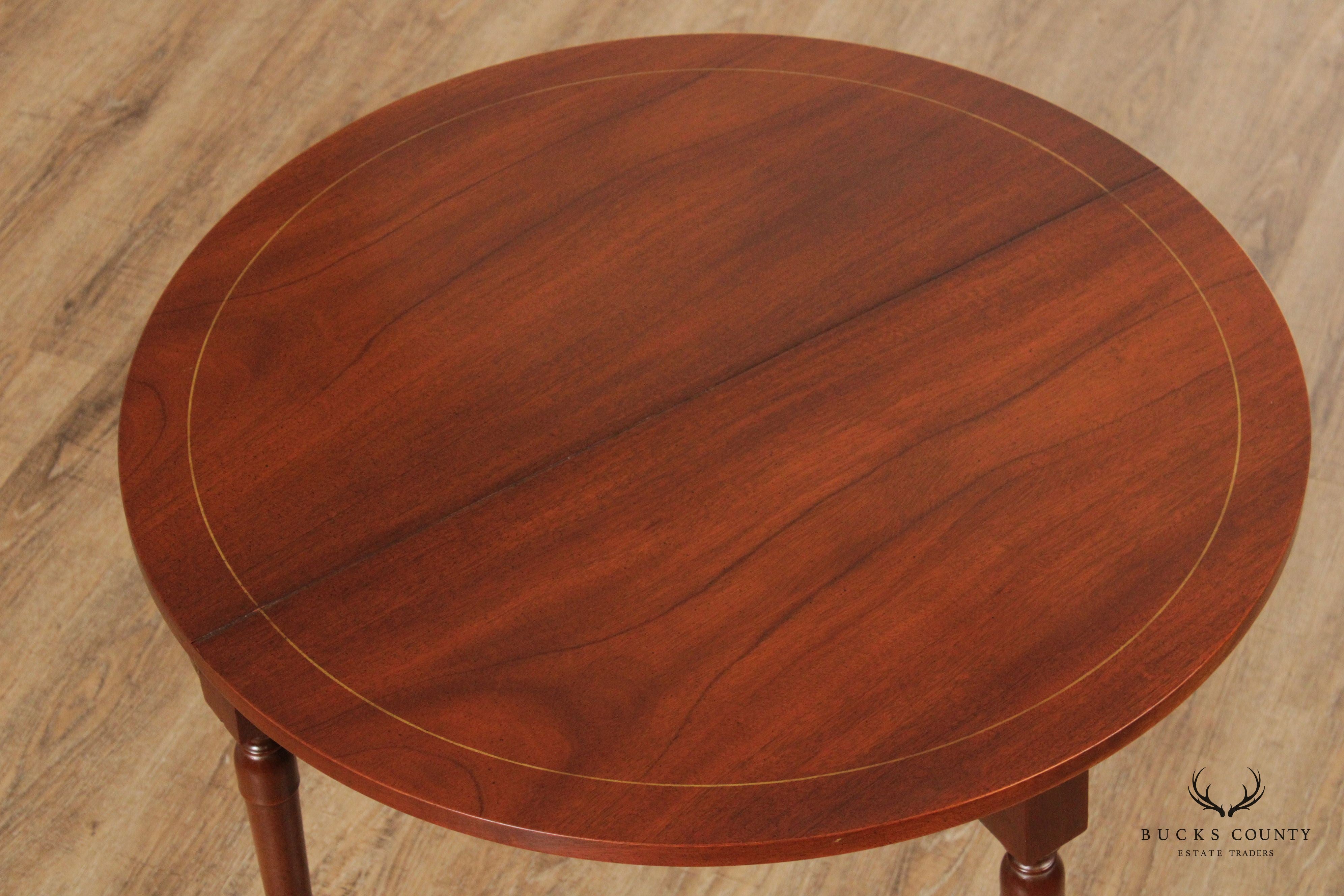 American Sheraton Style Mahogany Flip Top Game Table