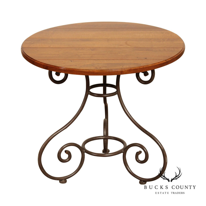 Ethan Allen Legacy Collection Round Side Table