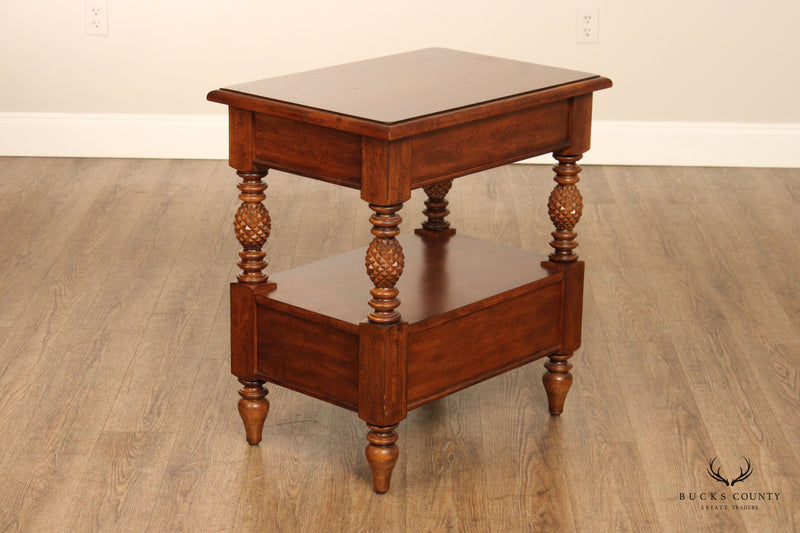 Stanley Furniture Traditional Two Tier End Table