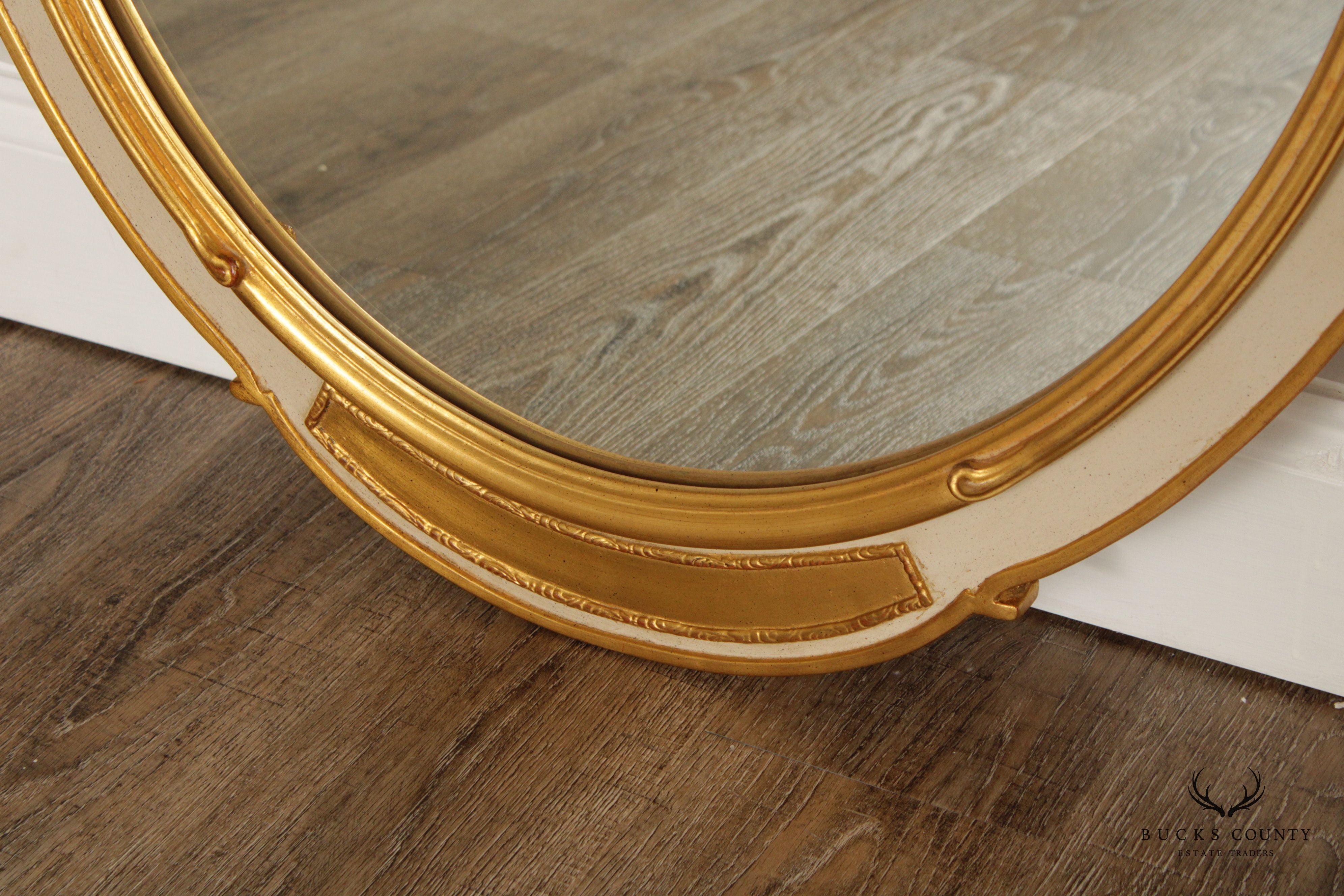 Carvers' Guild Pair of 'Newport' Oval Wall Mirrors