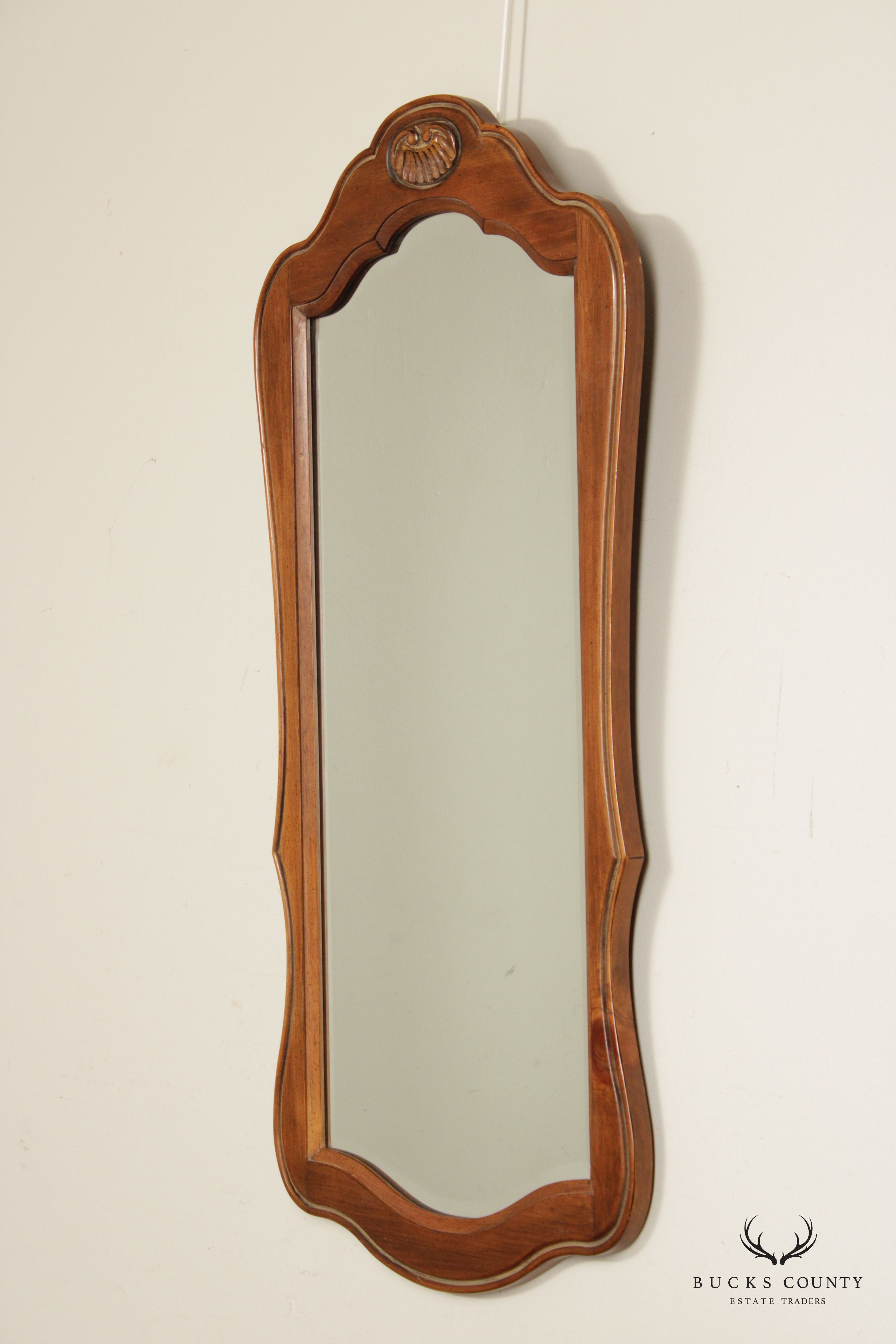 Ethan Allen Country French Style Beveled Wall Mirror