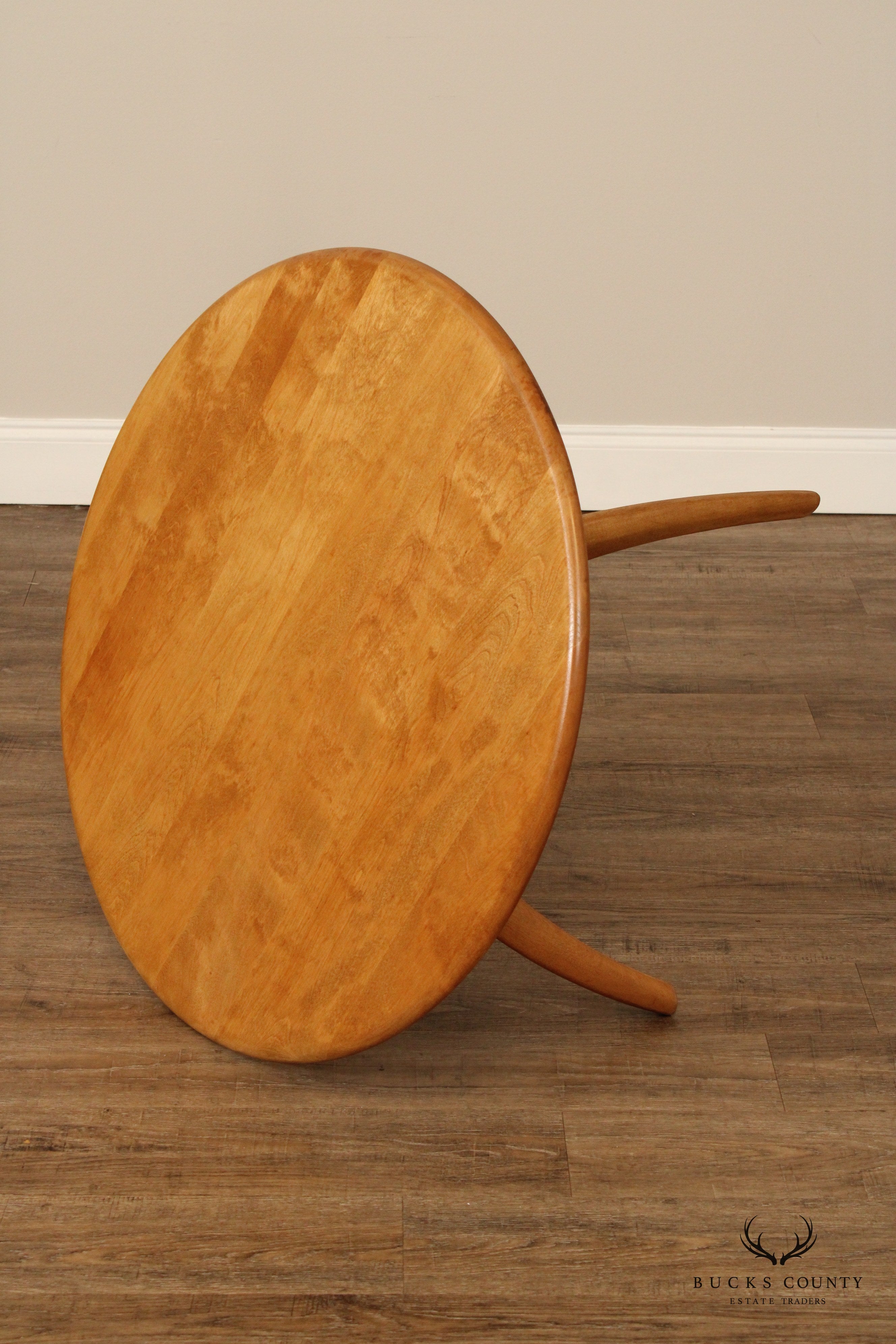 Heywood Wakefield Mid Century Modern Lazy Susan Cocktail Table