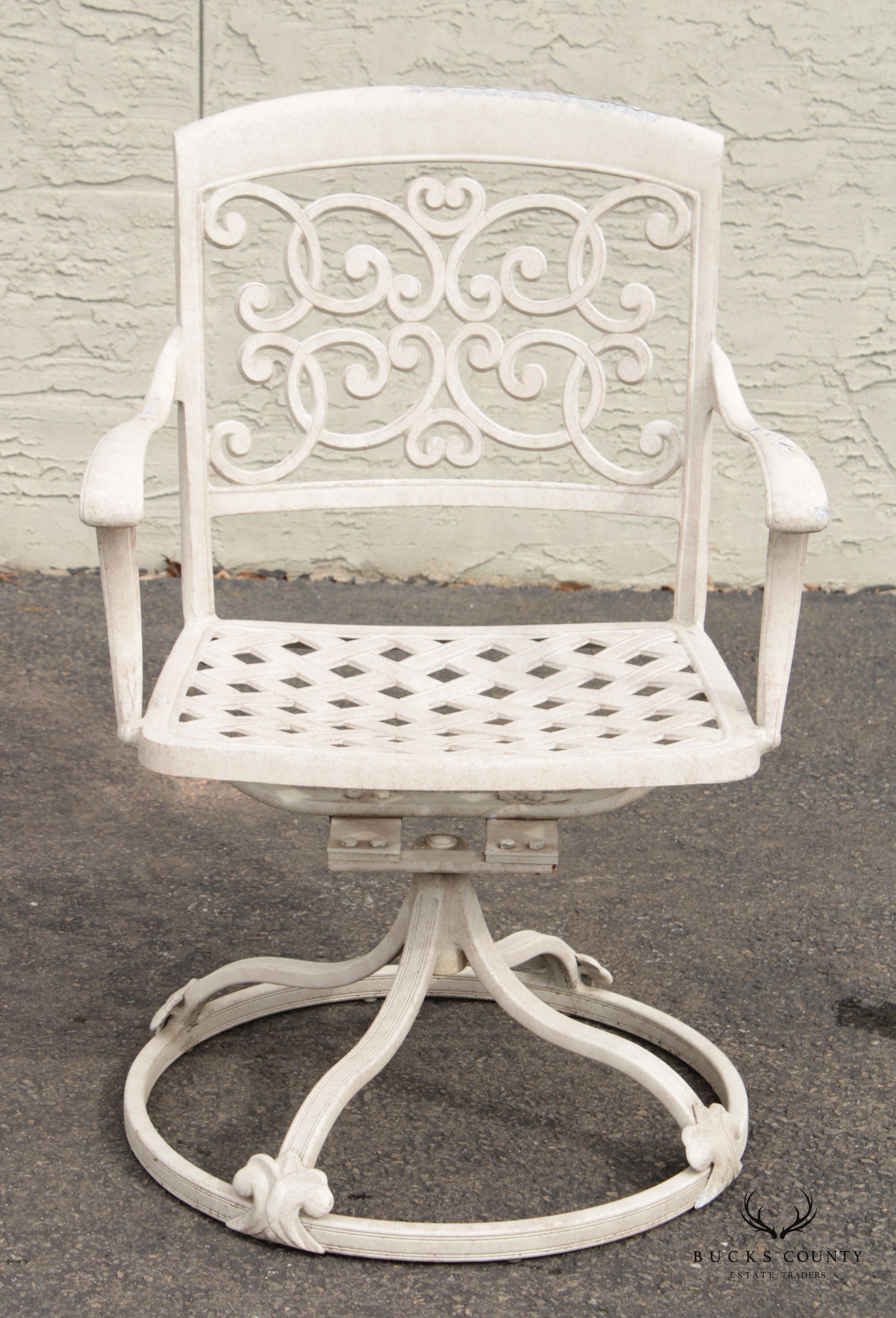 Vintage Hanover Garden Patio Cast Aluminum Bistro Set