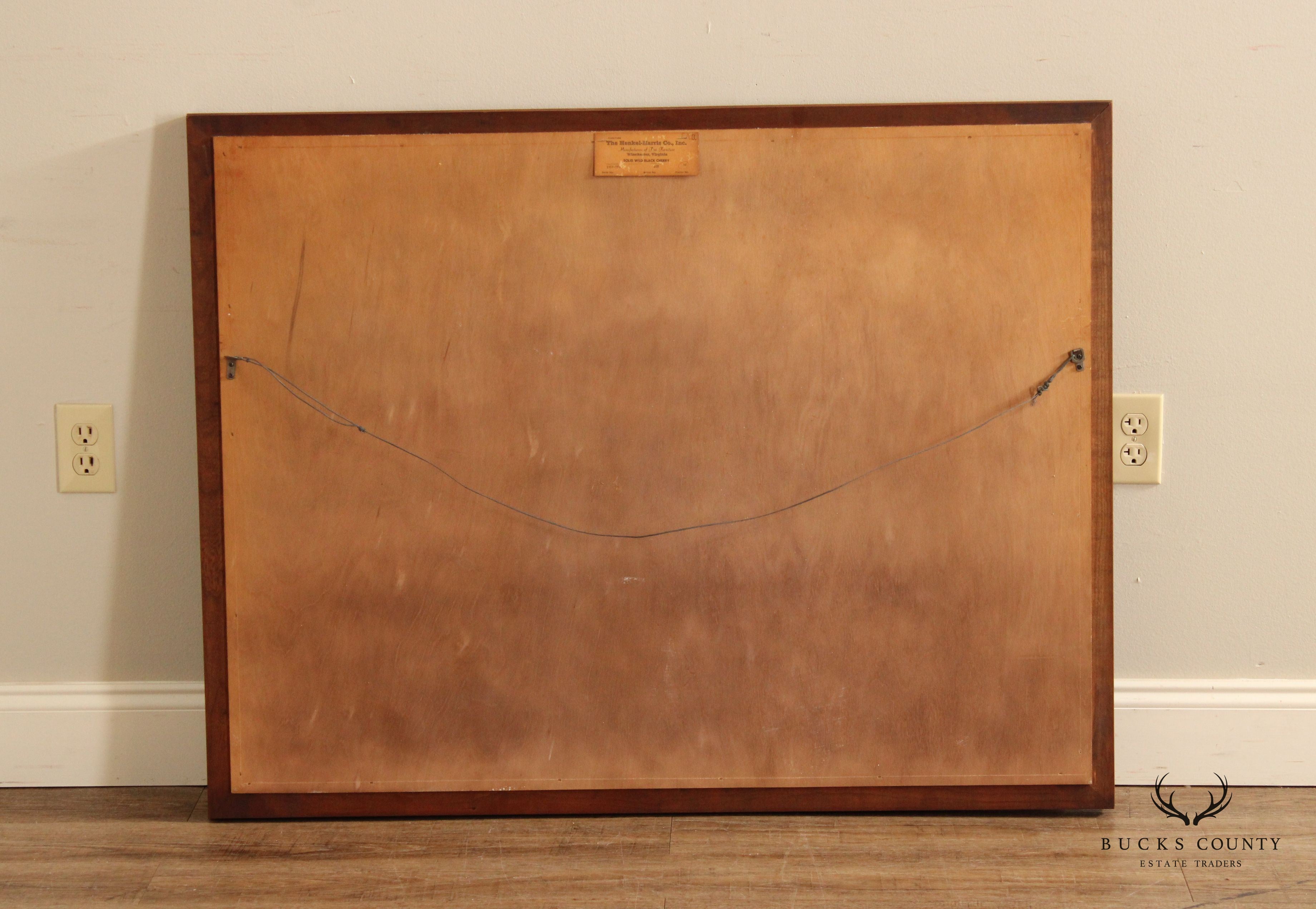 Henkel Harris Vintage Solid Cherry Dresser Mirror