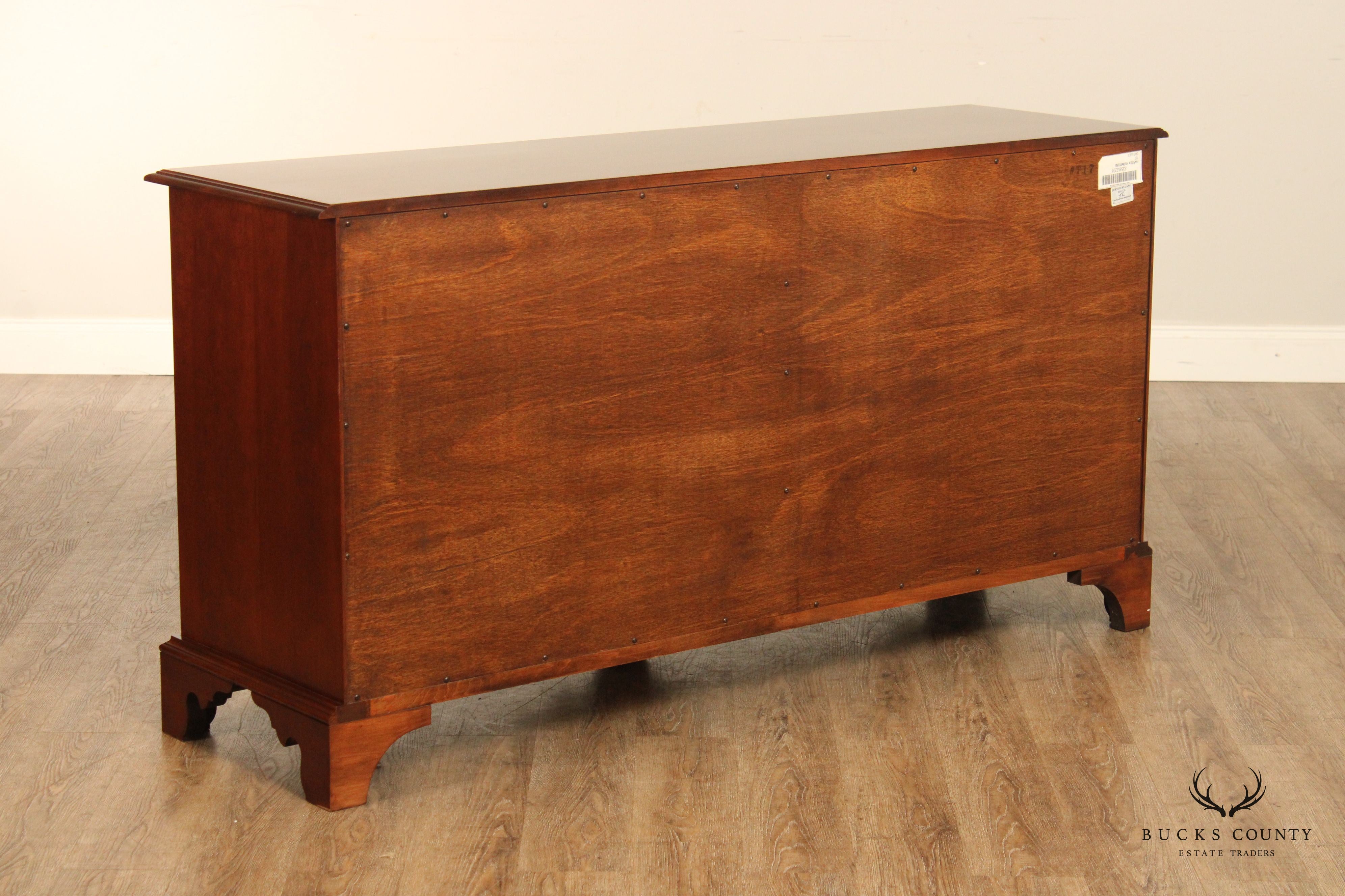 Harden Chippendale Style Cherry Long Dresser