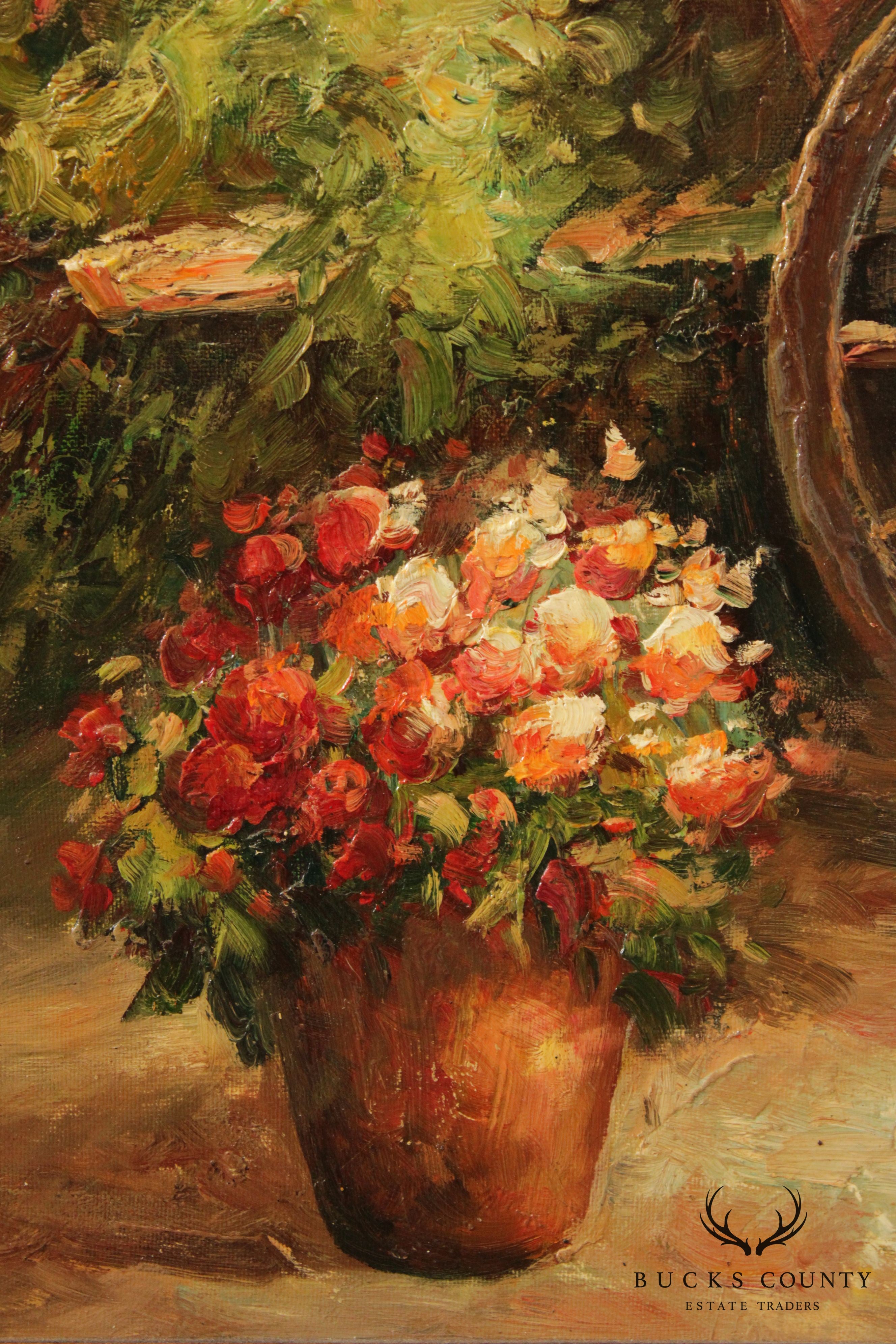 Prestige Arts Flower Garden Still Life Painting