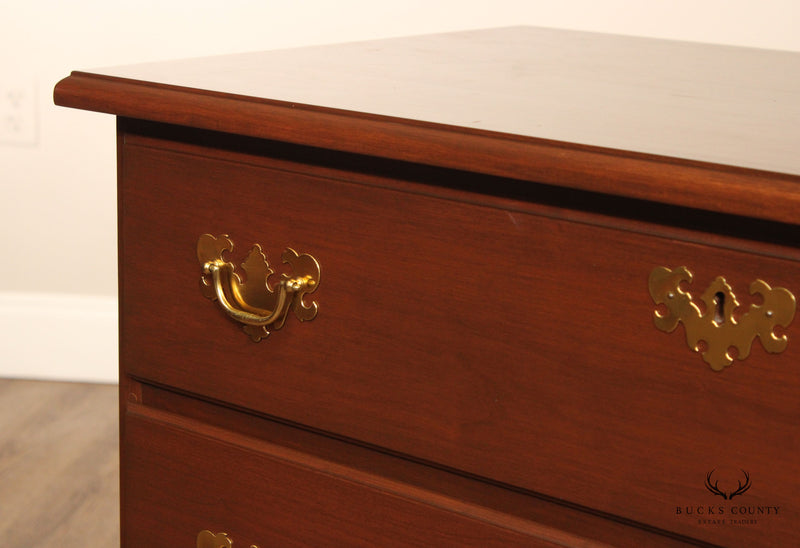 Chippendale Style Custom Quality Cherry Chest of Drawers