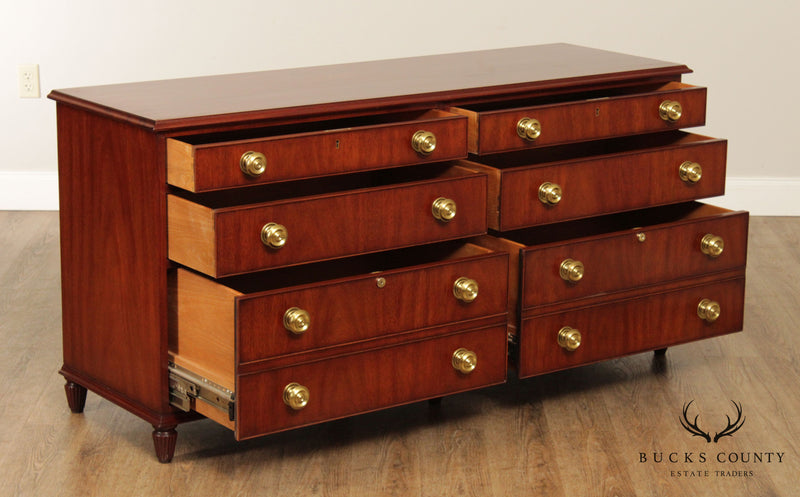 Kittinger Sheraton Style Mahogany File Cabinet