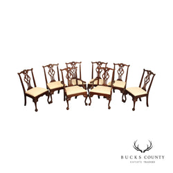 Henredon 'Rittenhouse Square' Set of Eight Mahogany Dining Chairs