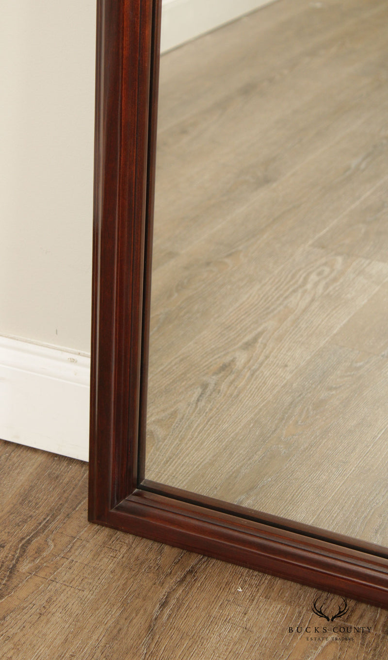 Queen Anne Style Mahogany Wall Mirror