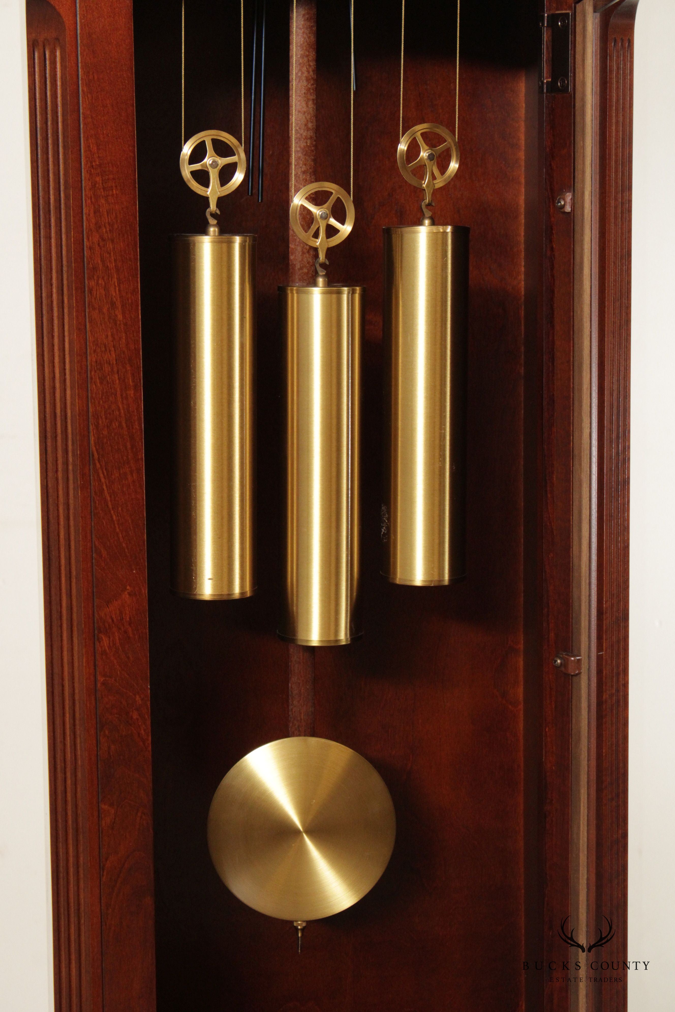 Howard Miller 'Heritage' Mahogany Case Grandfather clock