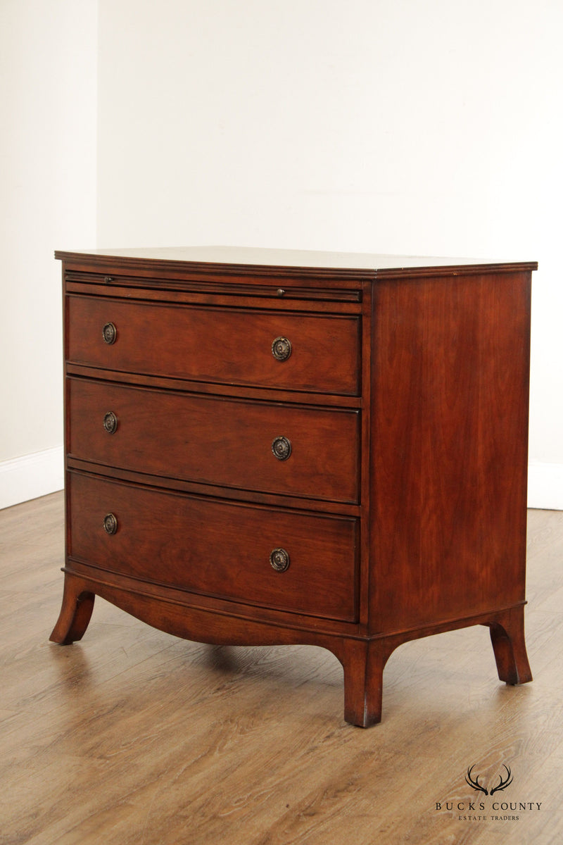 Hepplewhite Style Cherry Bachelor's Chest of Drawers