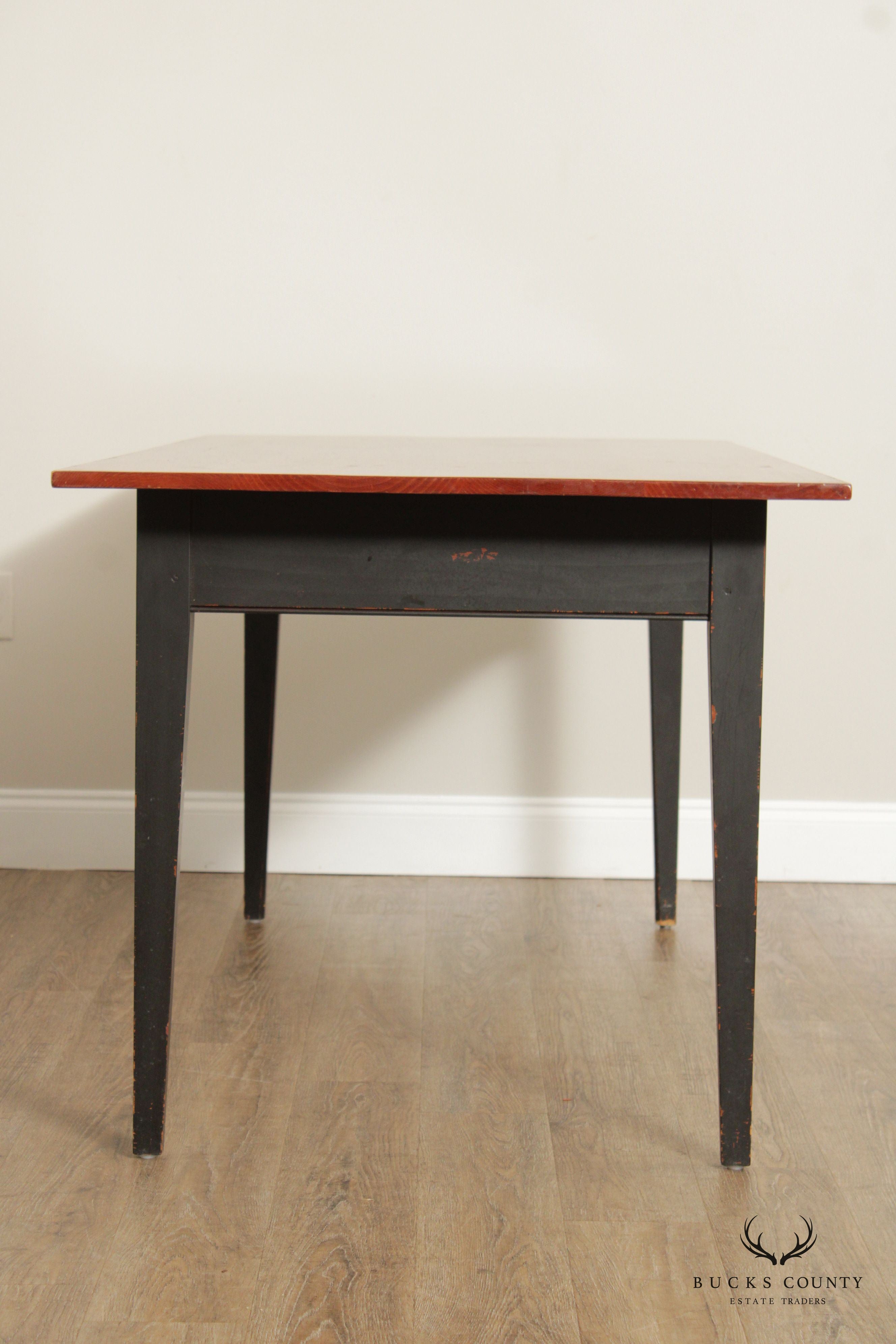 Shaker Style Farmhouse Pine Dining Table