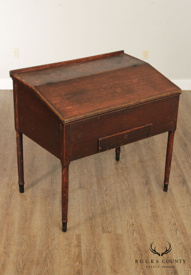 Antique Early American Secretary Writing Desk